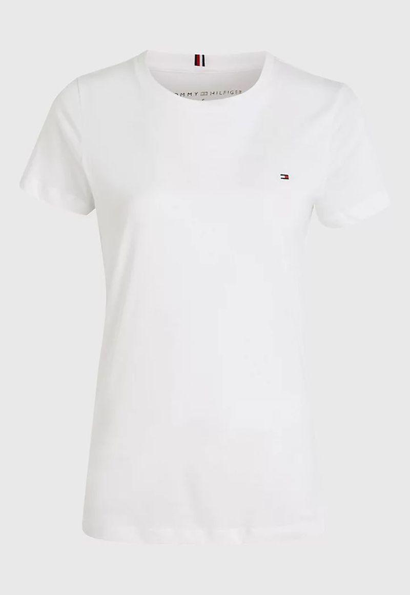 Polera Heritage C-Neck Blanco Tommy Hilfiger-4