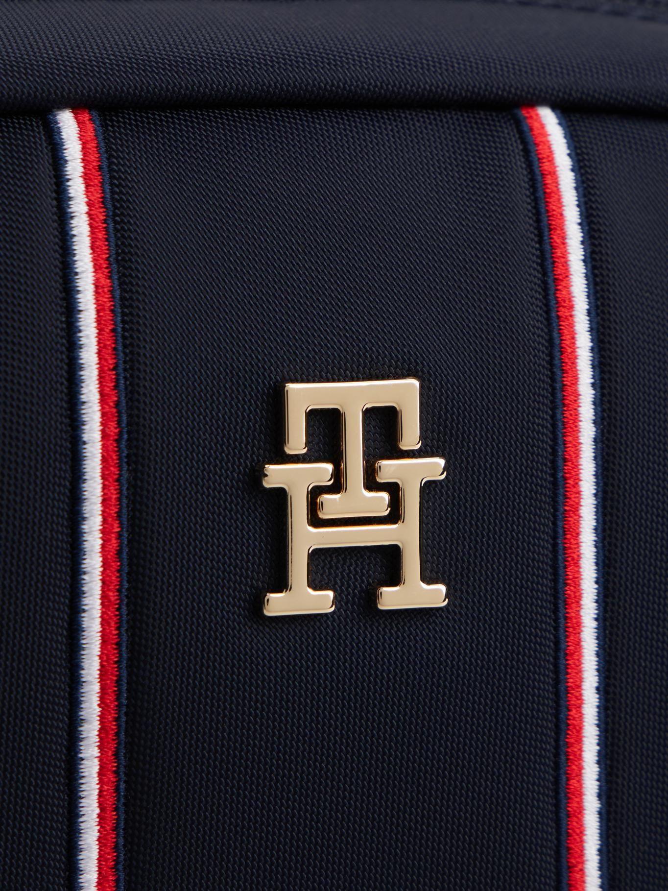 Cartera Popette Con Logo Azul Tommy Hilfiger-4