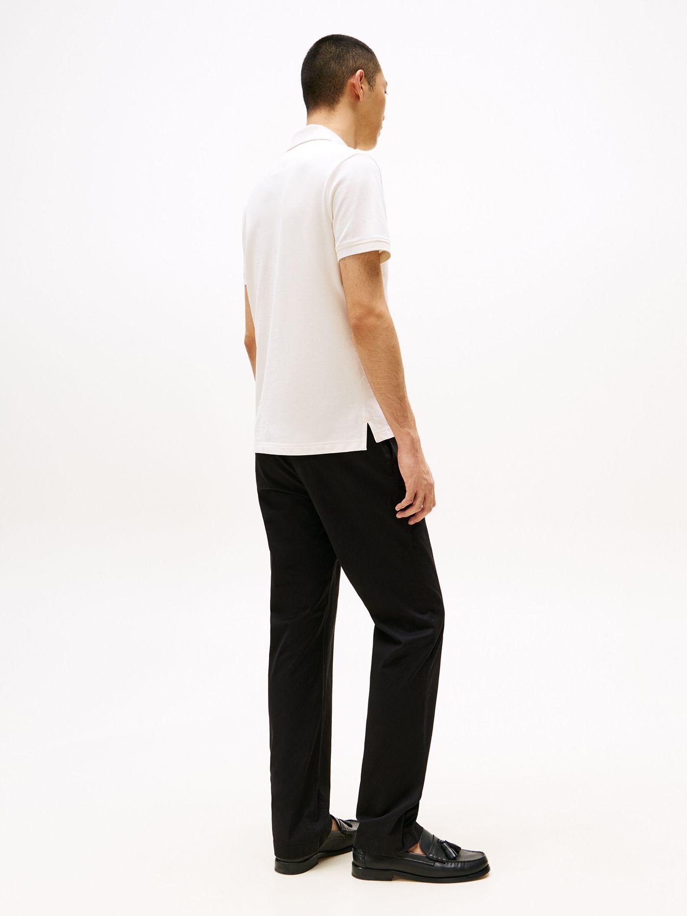 Polo Flag  Logo Regular Fit Blanco Z00 Tommy Hilfiger-2