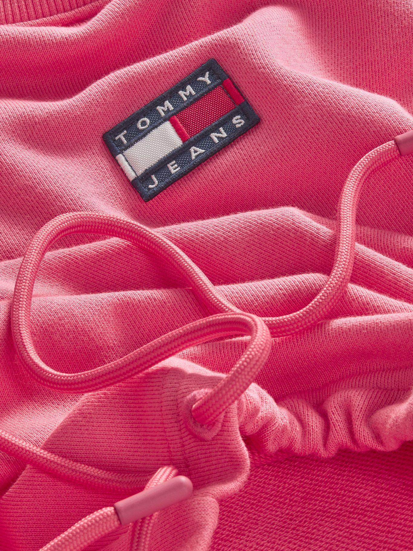Polerón Cropped Con Parche Rosado Tommy Jeans JN2-2