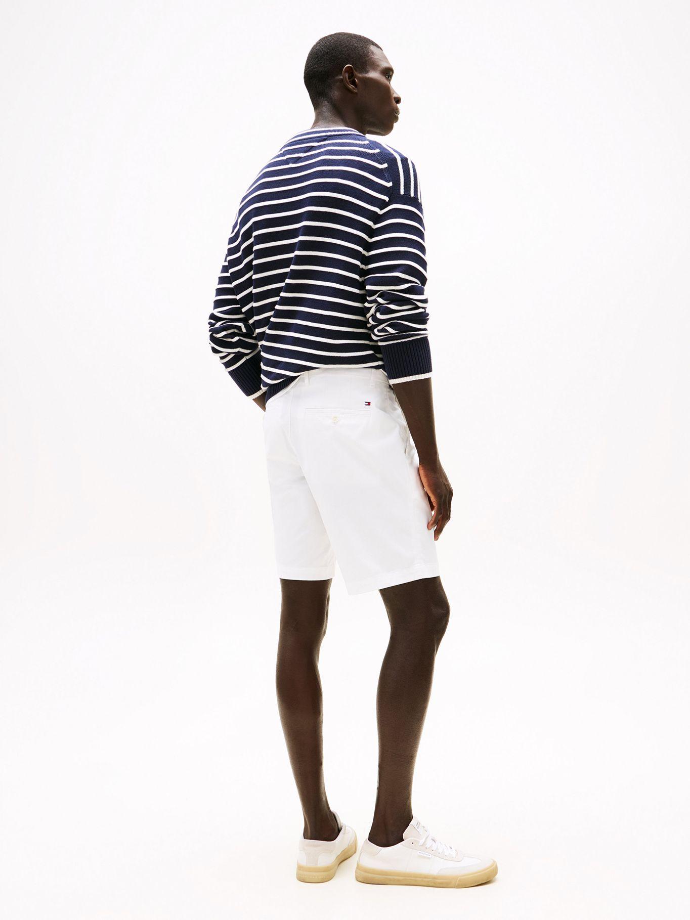 Short Essential 1895 De Algodón Blanco Tommy Hilfiger-2