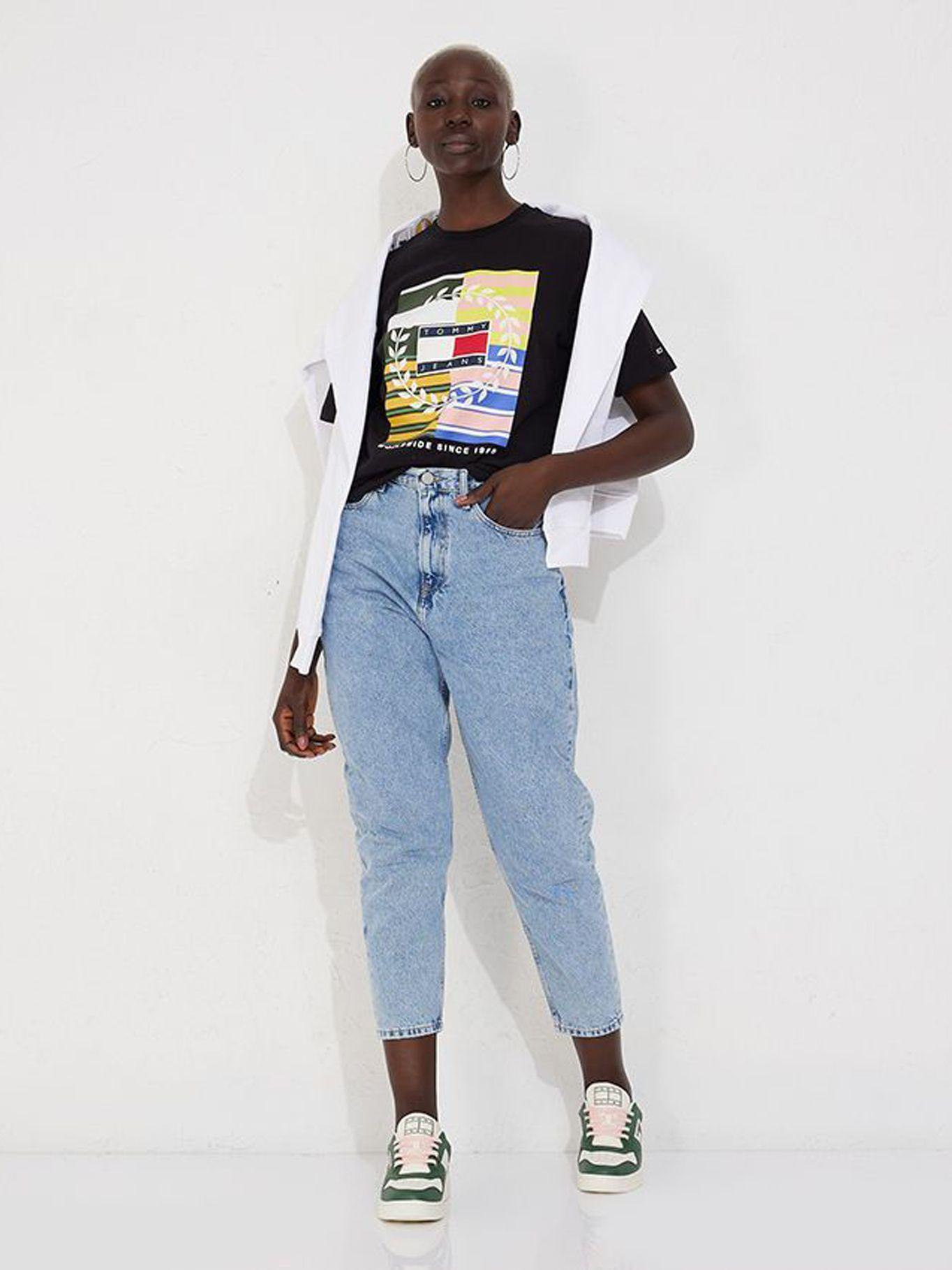 Polera Relaxed Con Logo Negro Tommy Jeans-3