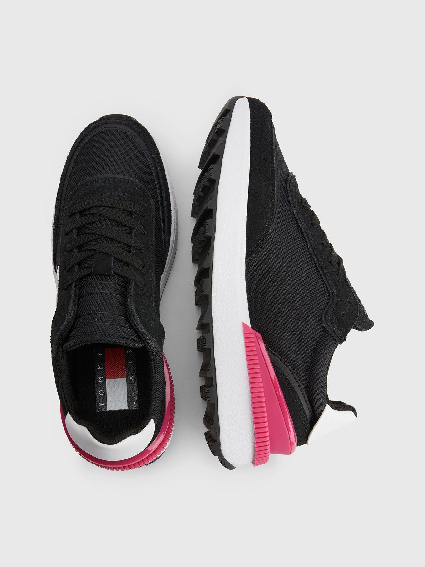 Zapatillas Runner Tech Con Logo Negro Tommy Hilfiger-4