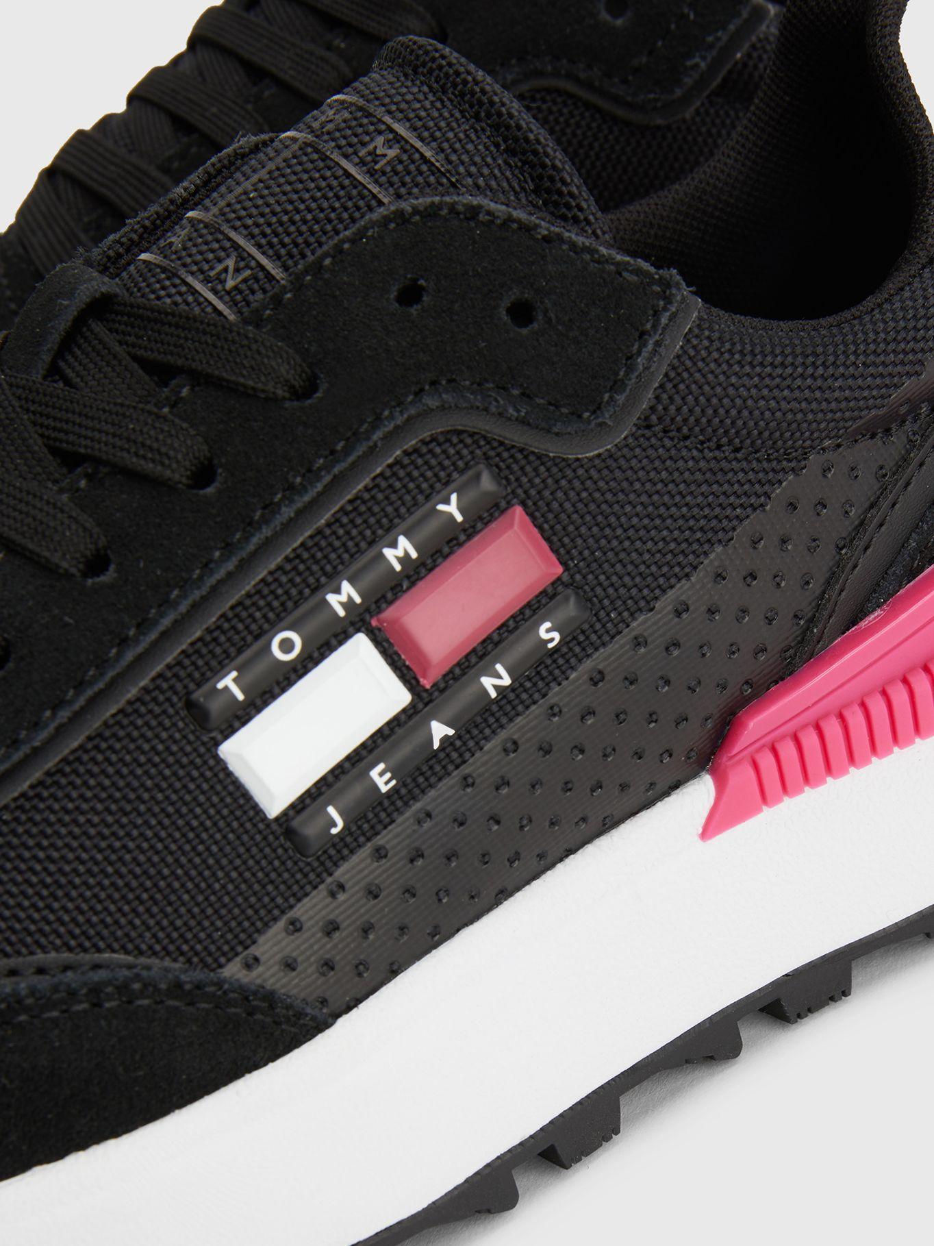 Zapatillas Runner Tech Con Logo Negro Tommy Hilfiger-3