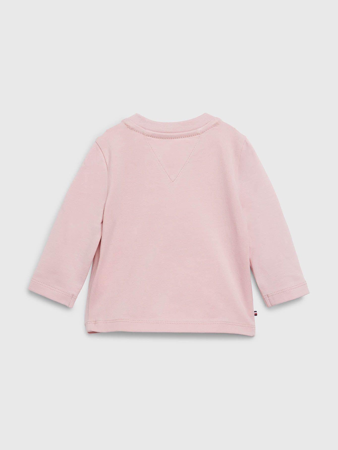 Polera Unisex Varsity Con Logo Rosado Tommy Hilfiger-1