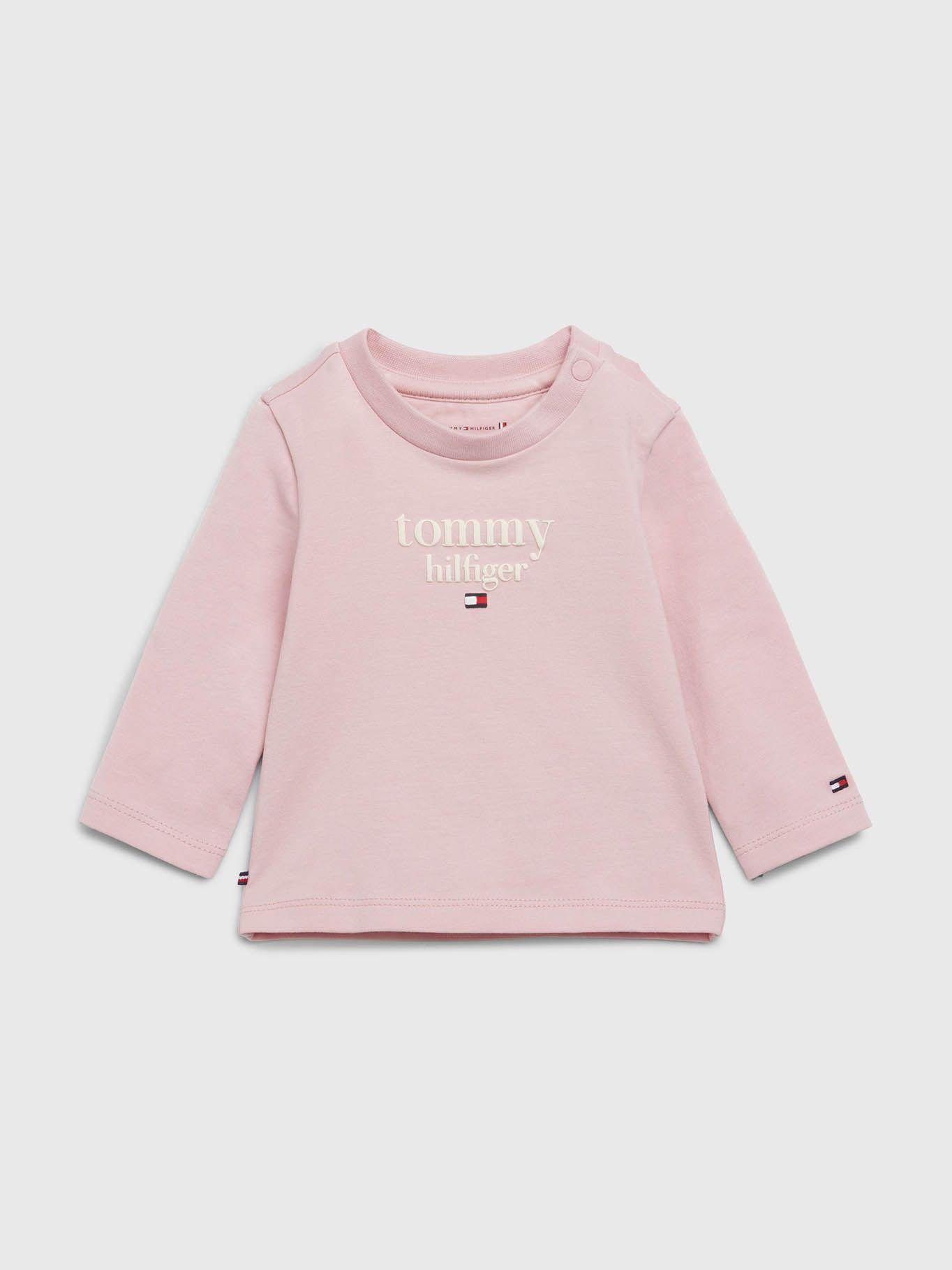 Polera Unisex Varsity Con Logo Rosado Tommy Hilfiger-0