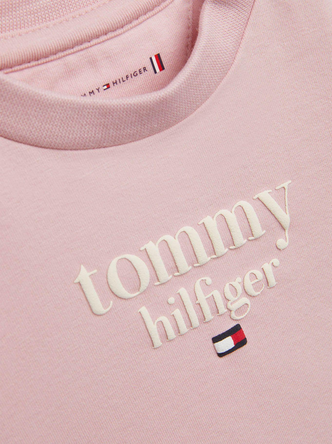 Polera Unisex Varsity Con Logo Rosado Tommy Hilfiger-2