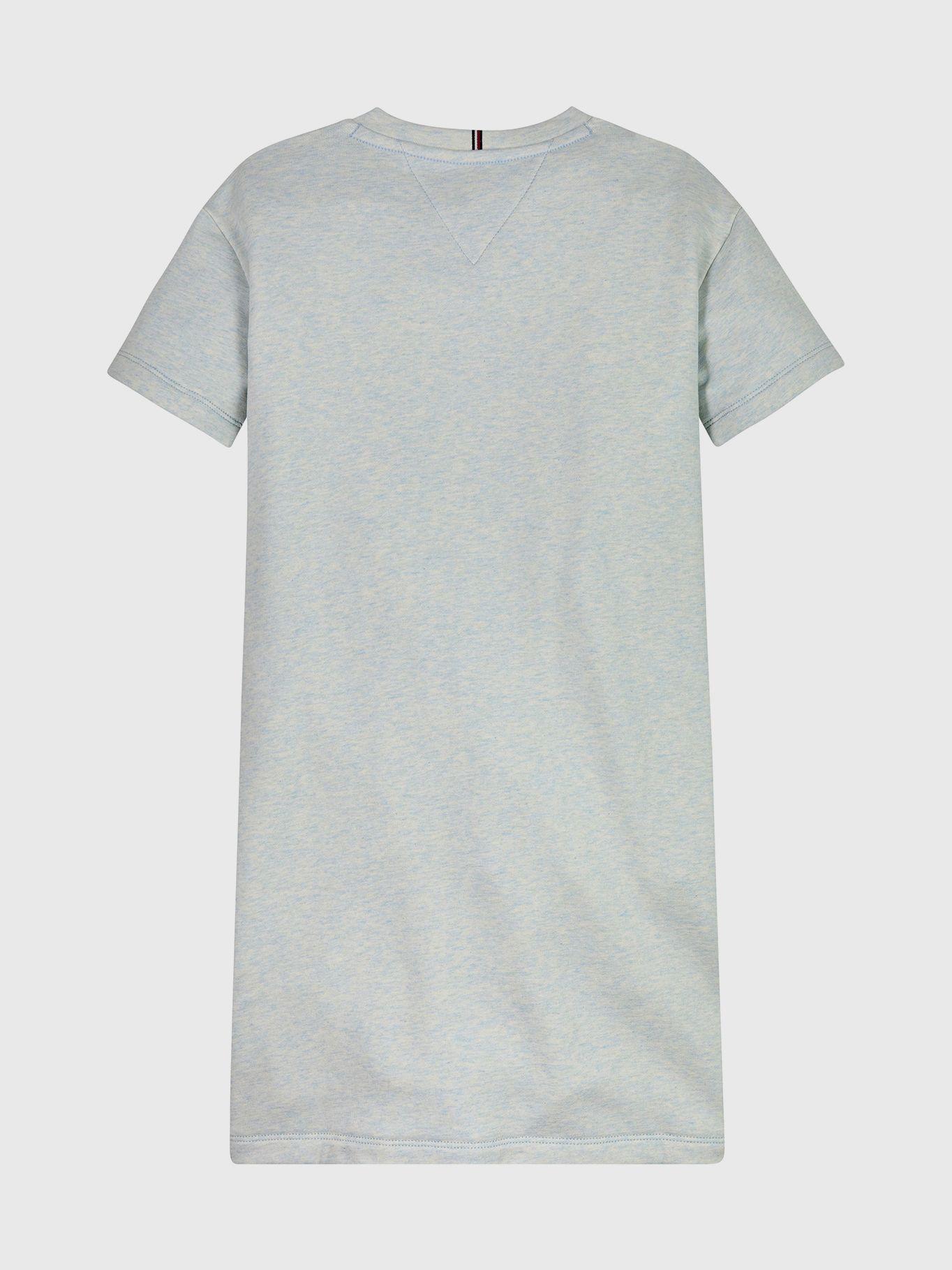 Vestido De Niña Logo Monogram Azul Tommy Hilfiger-1