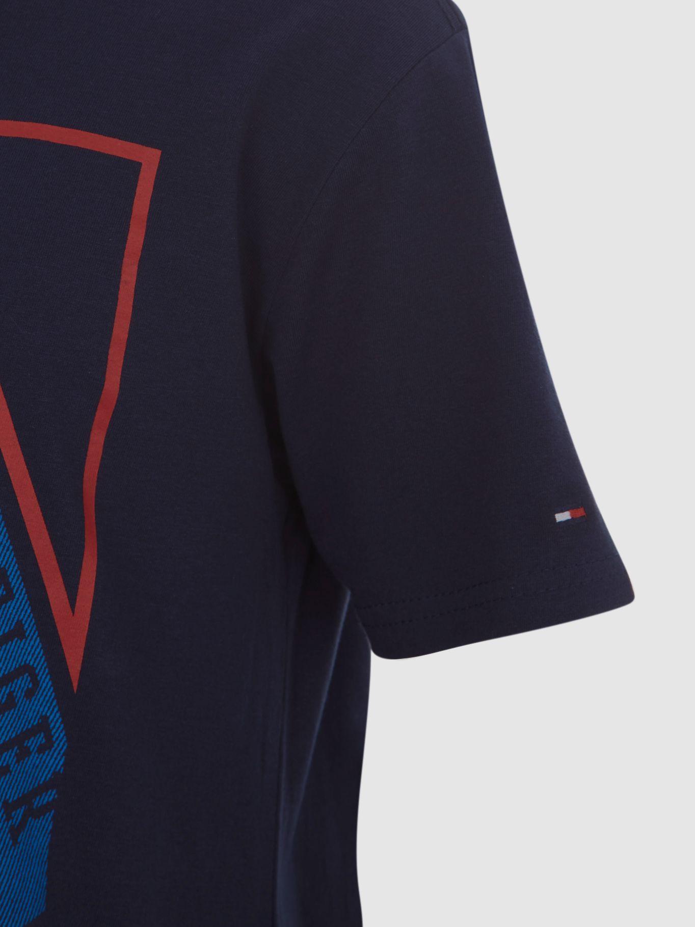 Polera Bov Graphic Logo Azul Tommy Hilfiger-2