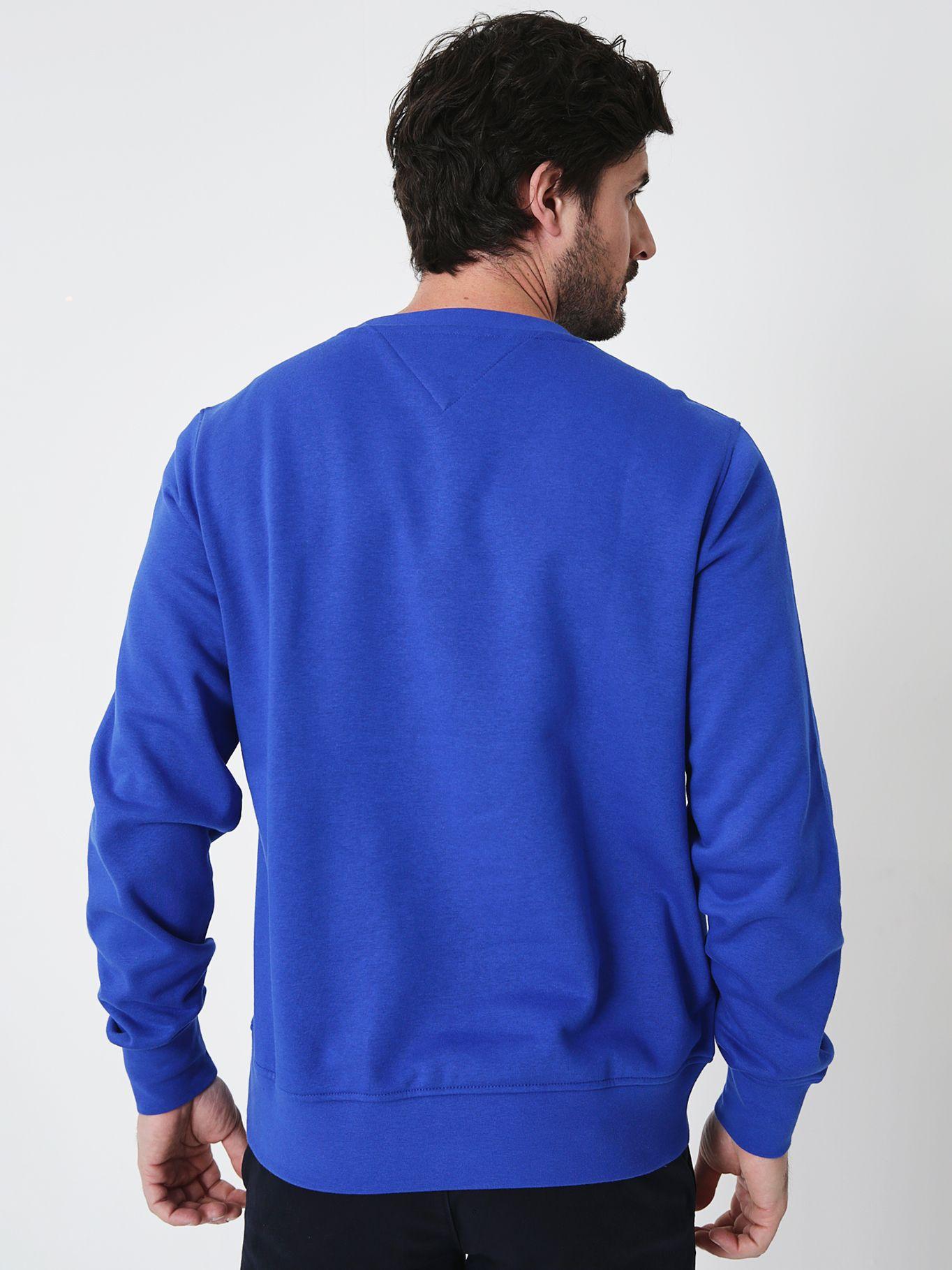 Polerón Essentials C-Neck Azul Tommy Hilfiger-1