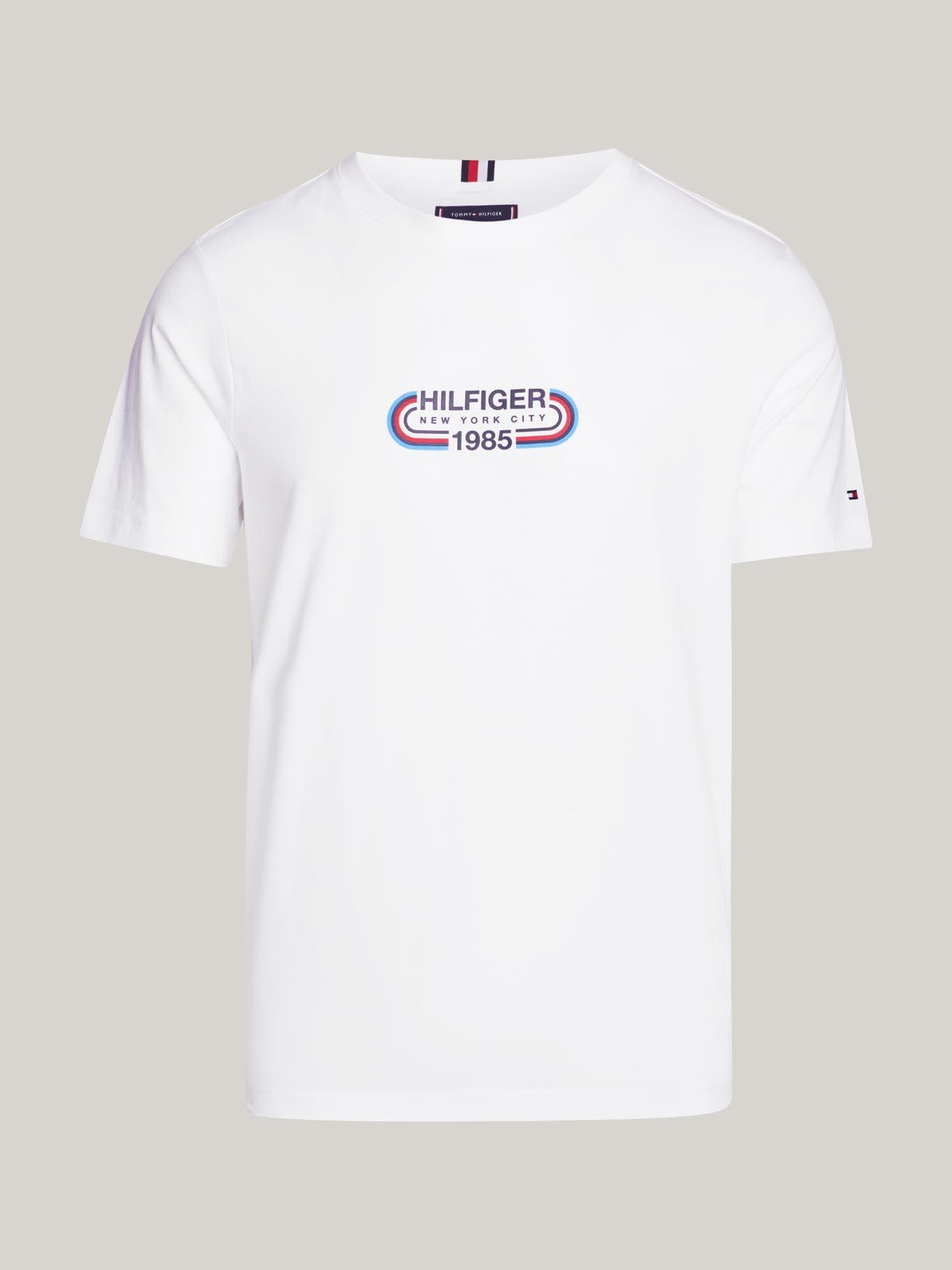 Polera Logo Archive Regular Fit Blanco Tommy Hilfiger-5