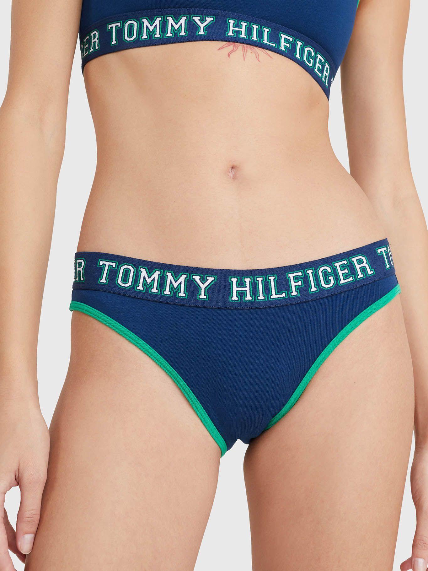 Bikini Varsity Con Logo Azul Tommy Hilfiger-1