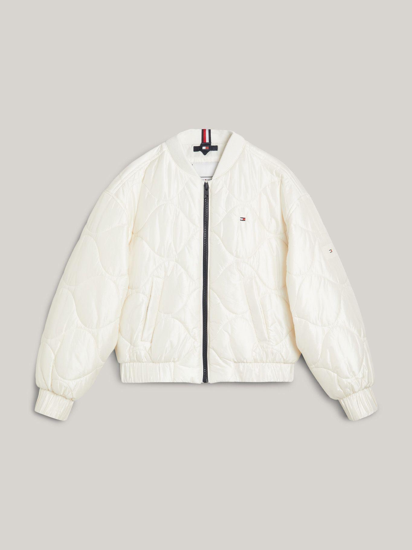 Chaqueta Bomb Oversize Acolchada Blanco Tommy Hilfiger-4