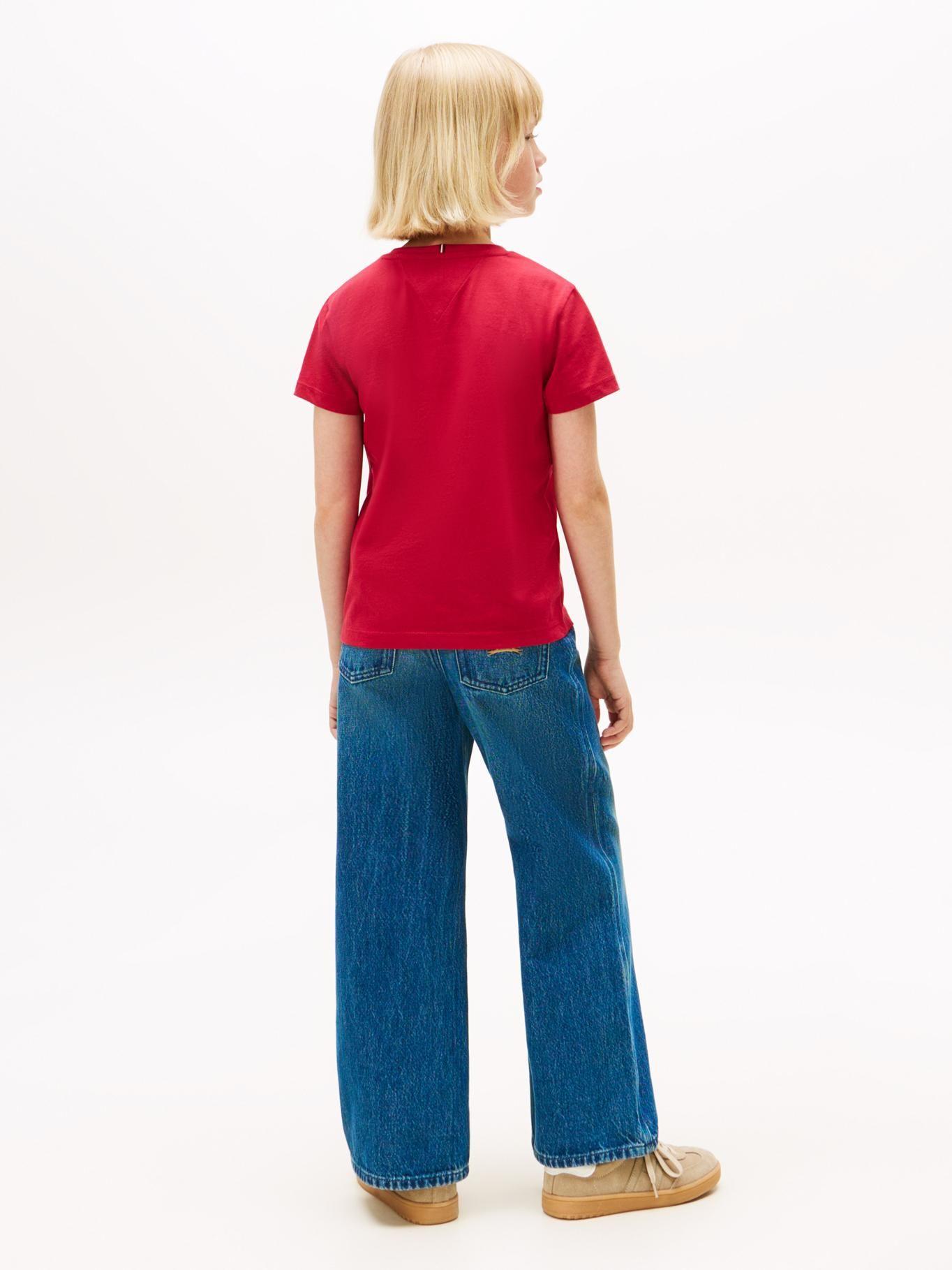 Polera Con Logo Script Rojo Tommy Hilfiger-2