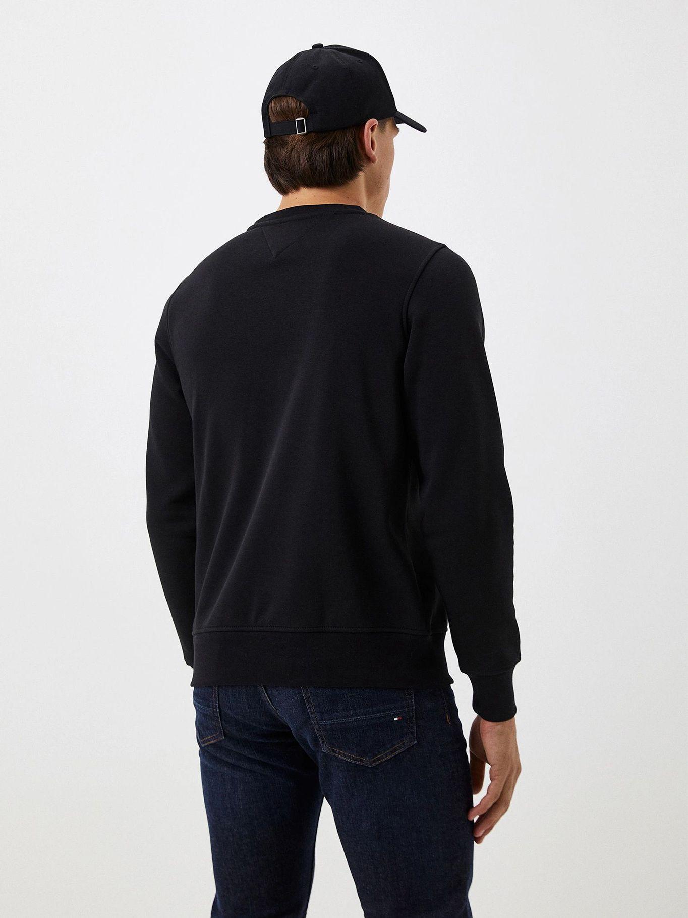 Polerón Con Logo Artístico Negro Tommy Hilfiger-2