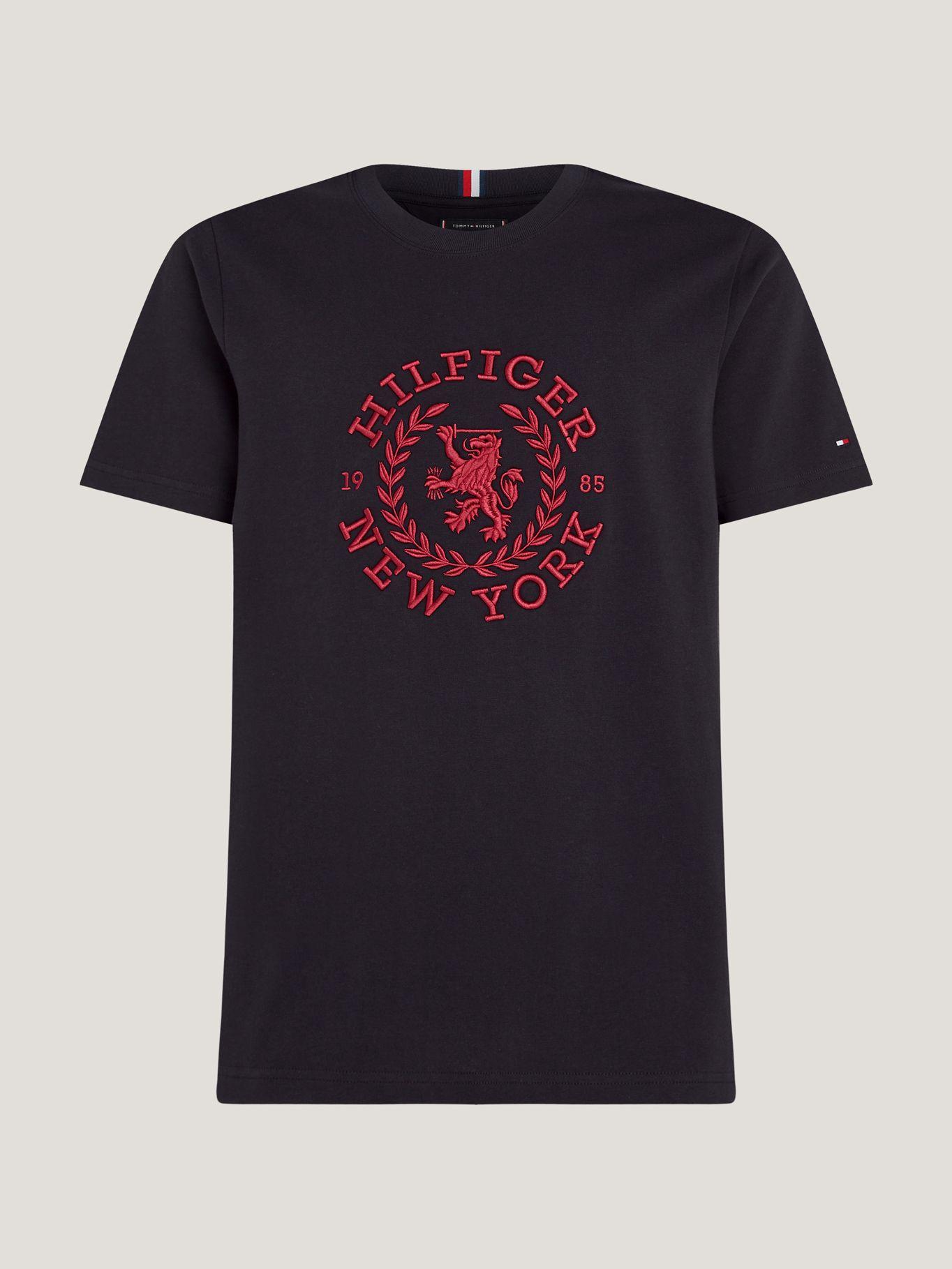 POLERA BIG I CREST LOGO AZUL TOMMY HILFIGER-4