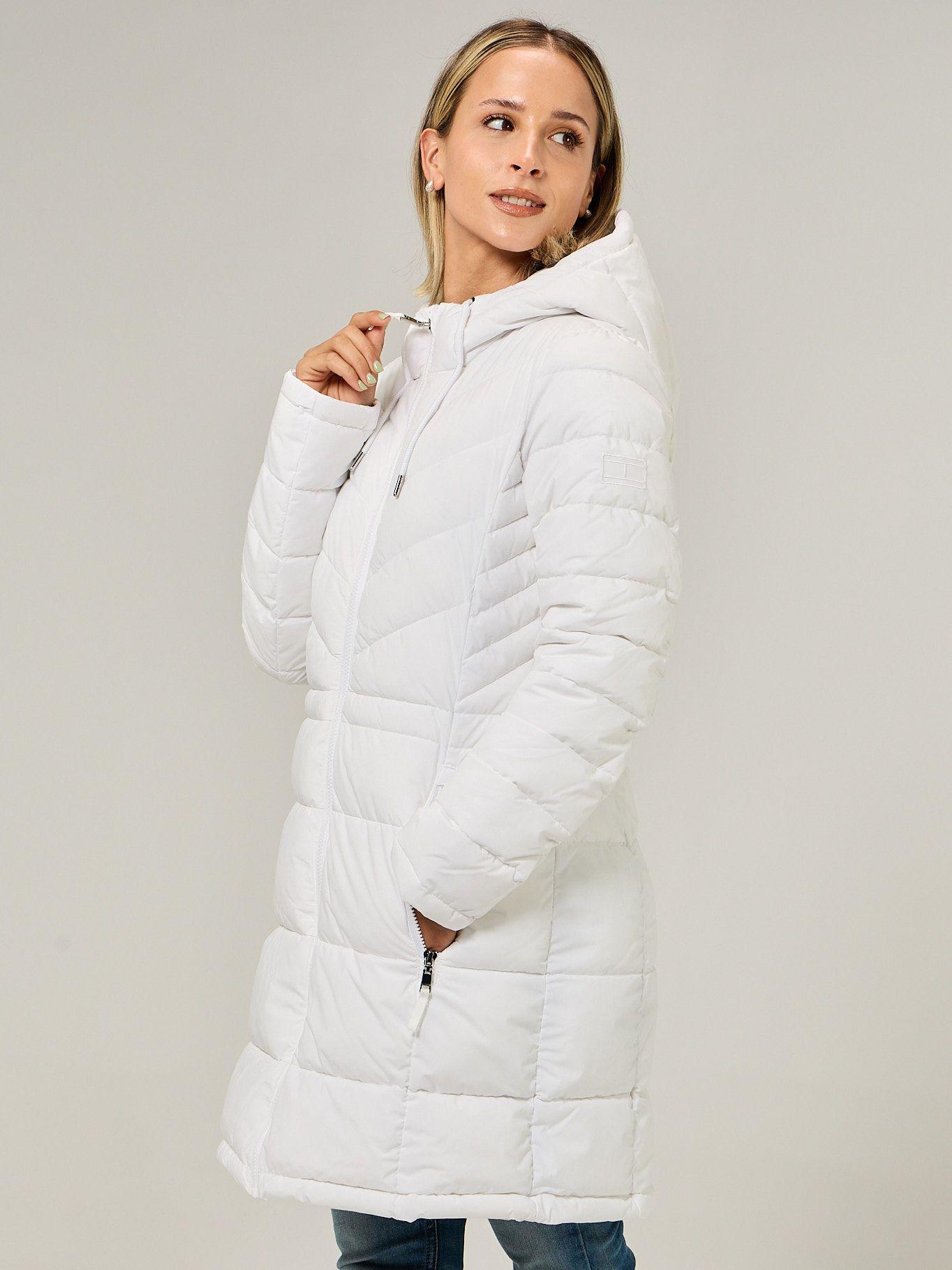 Parka Packable Acolchada Blanco Tommy Hilfiger-3