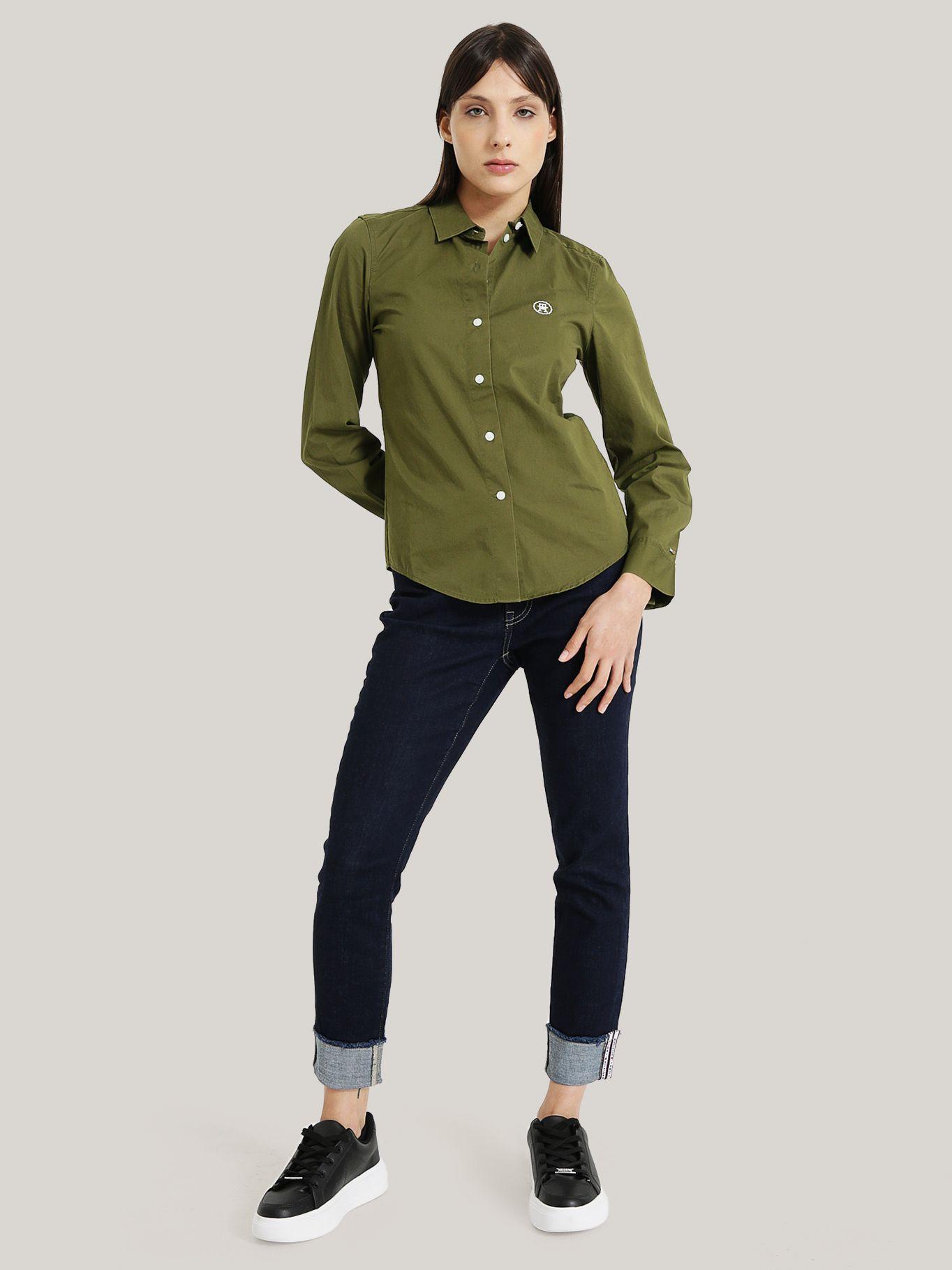 CAMISA REGULAR FIT MONOGRAM VERDE TOMMY HILFIGER-1