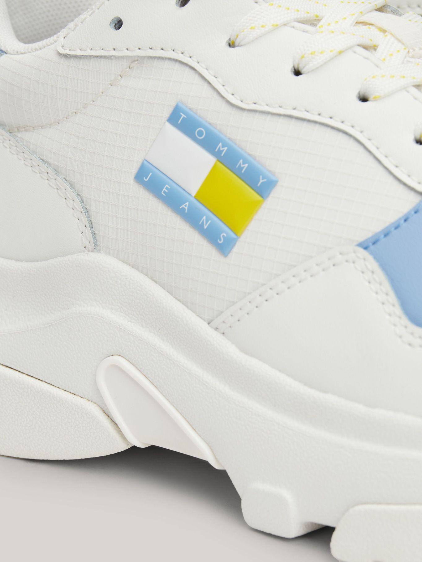 Zapatillas De Cuero De Estilo Running Multicolor Tommy Jeans-6