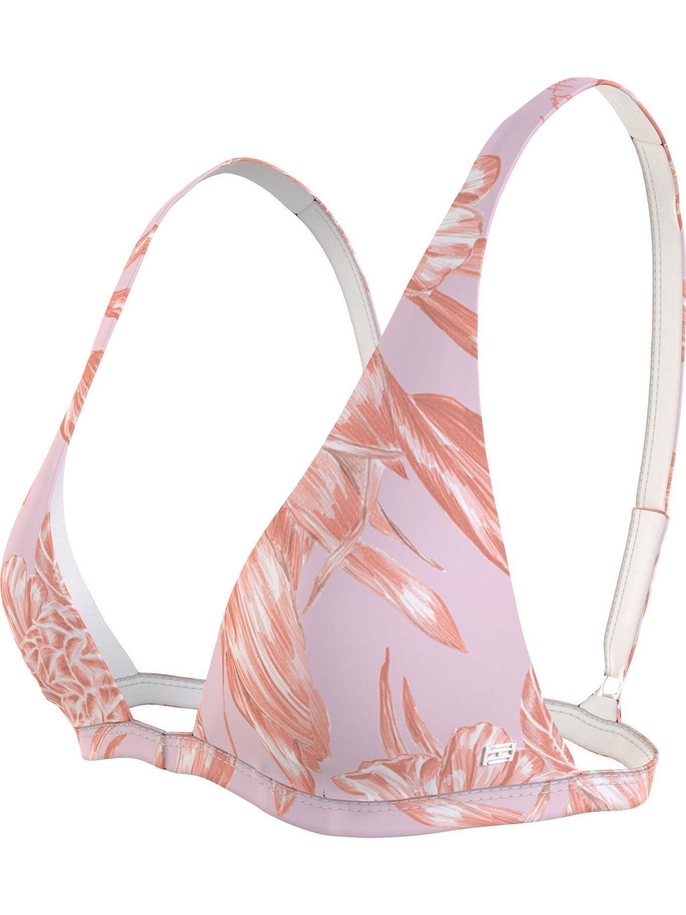 Parte Superior Bikini Tropical  Damasco Tommy Hilfiger-2