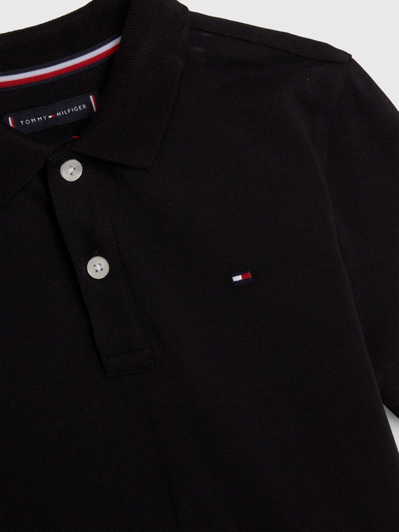 Polo Classic De Algodón Negro Tommy Hilfiger-2