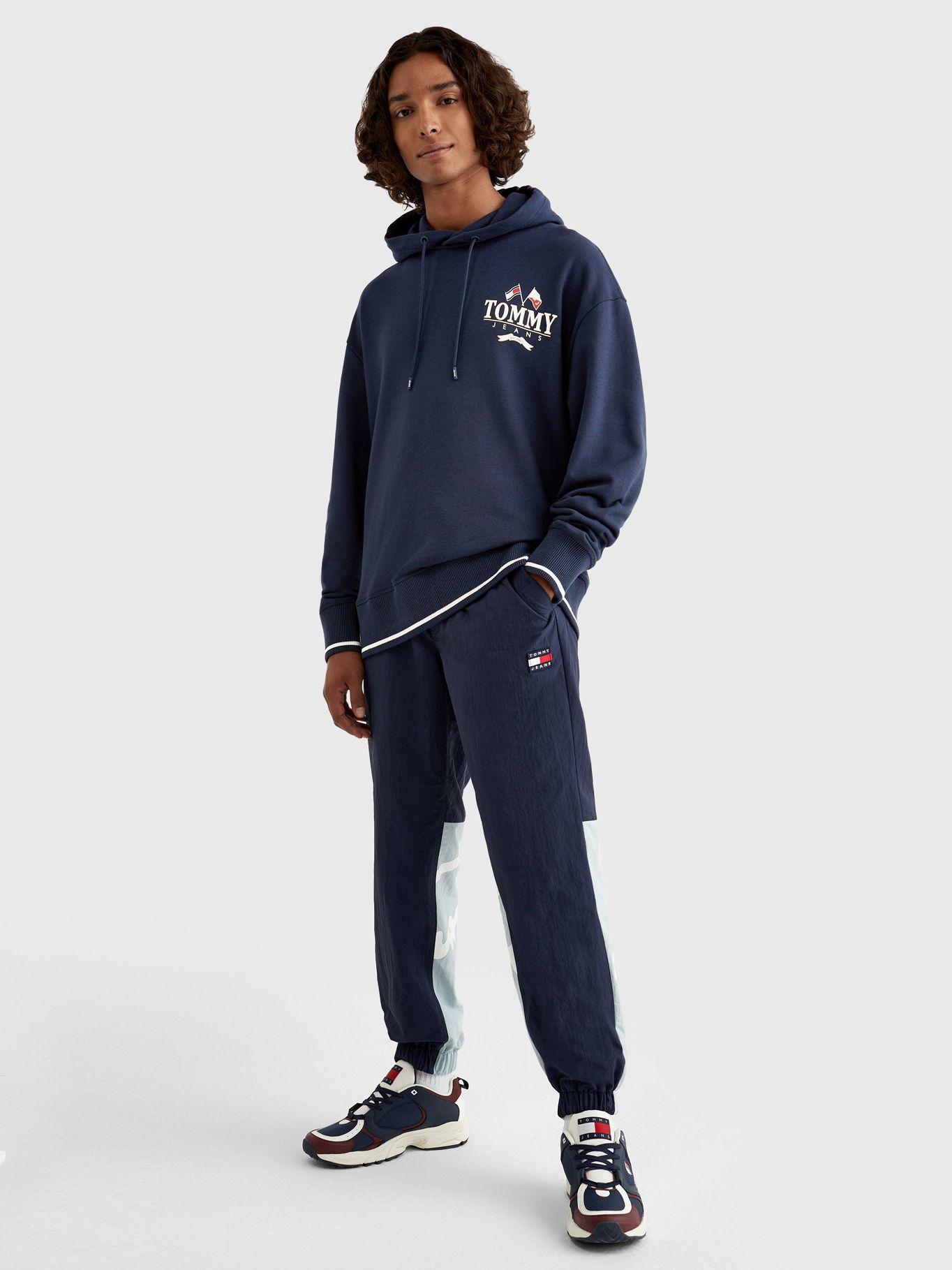 Polerón Hoodie Skater Back Azul Tommy Hilfiger-1