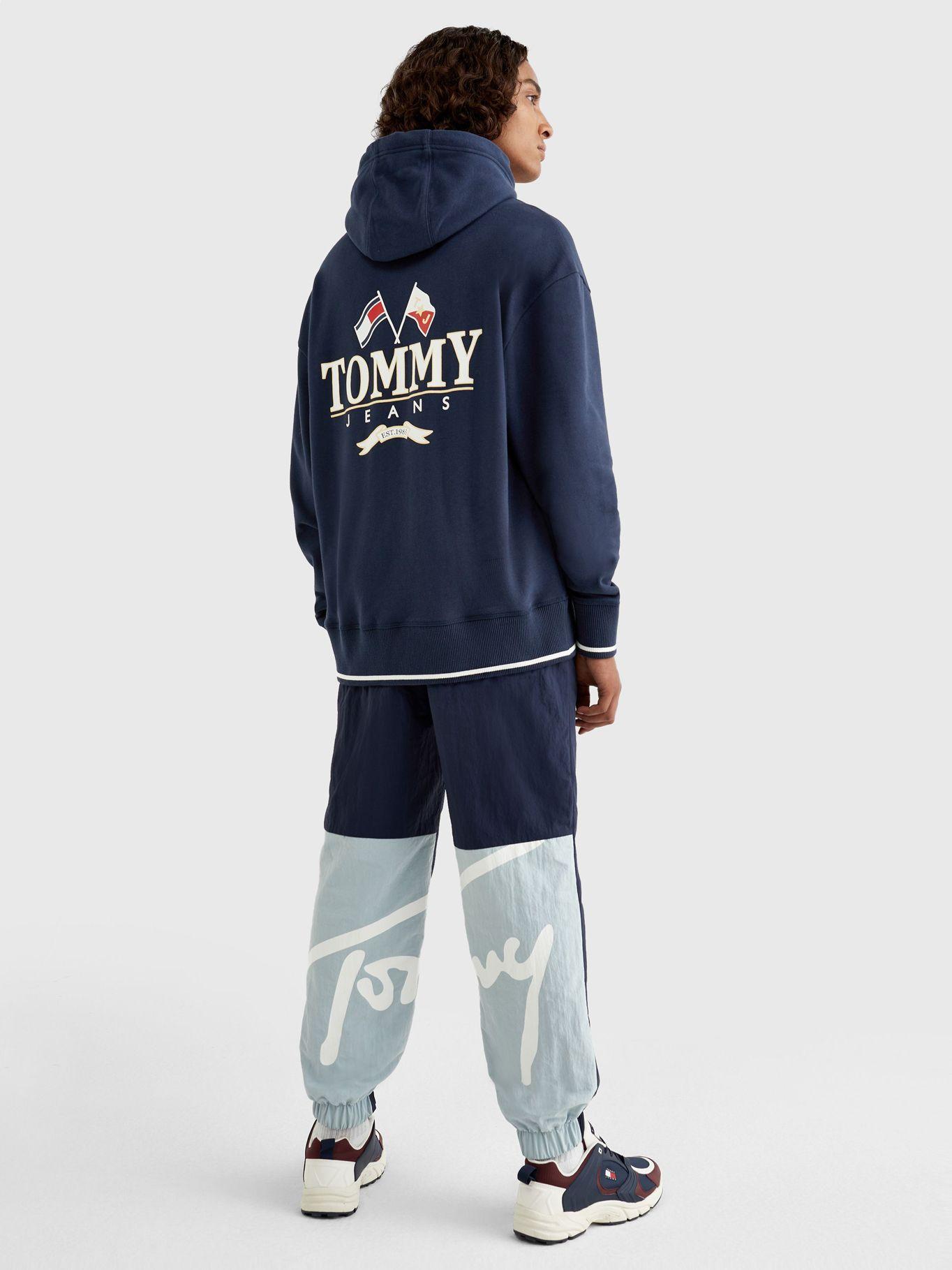 Polerón Hoodie Skater Back Azul Tommy Hilfiger-2