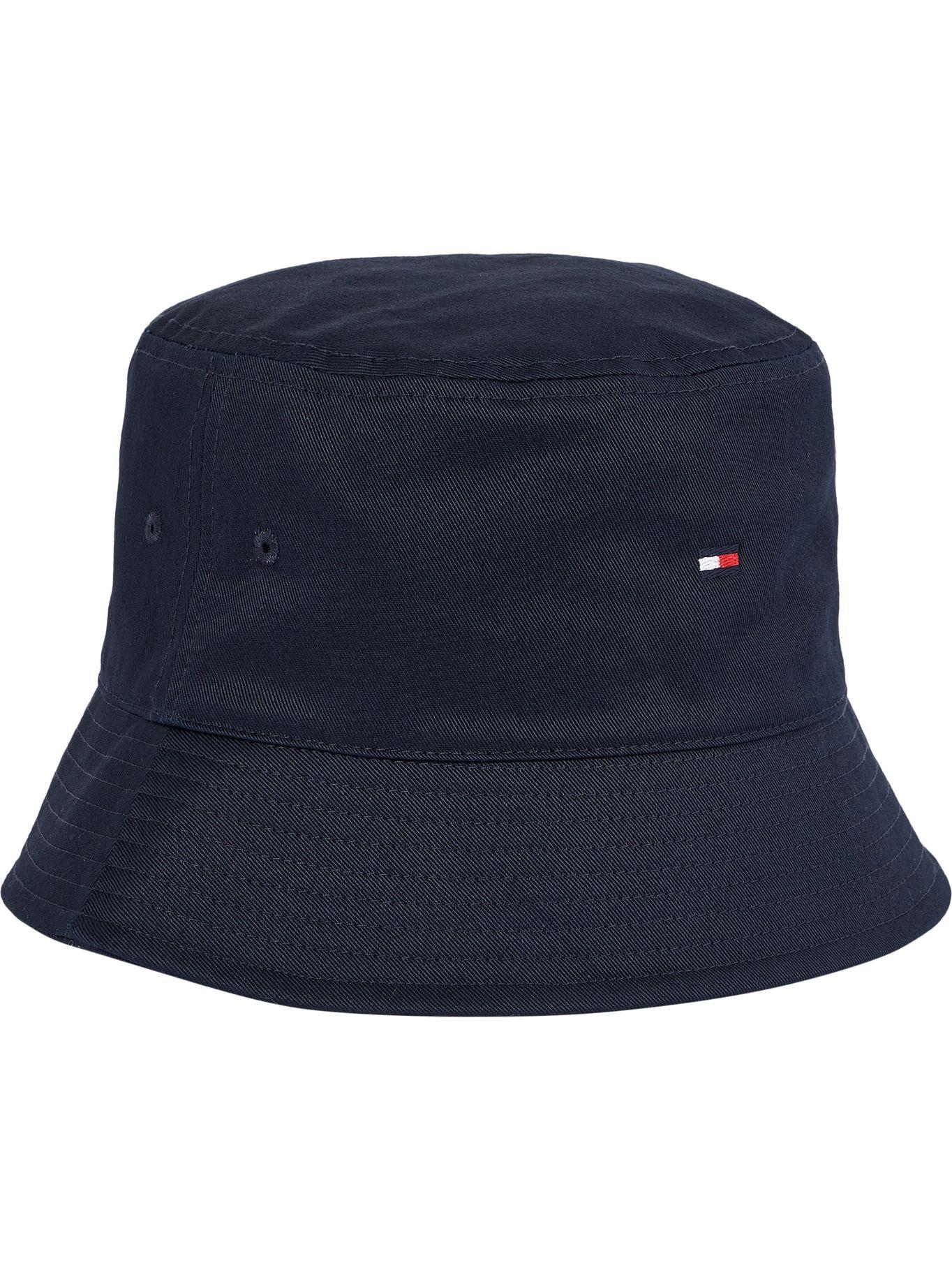 Gorro Bucket Essential De Algodón Azul Tommy Hilfiger-0