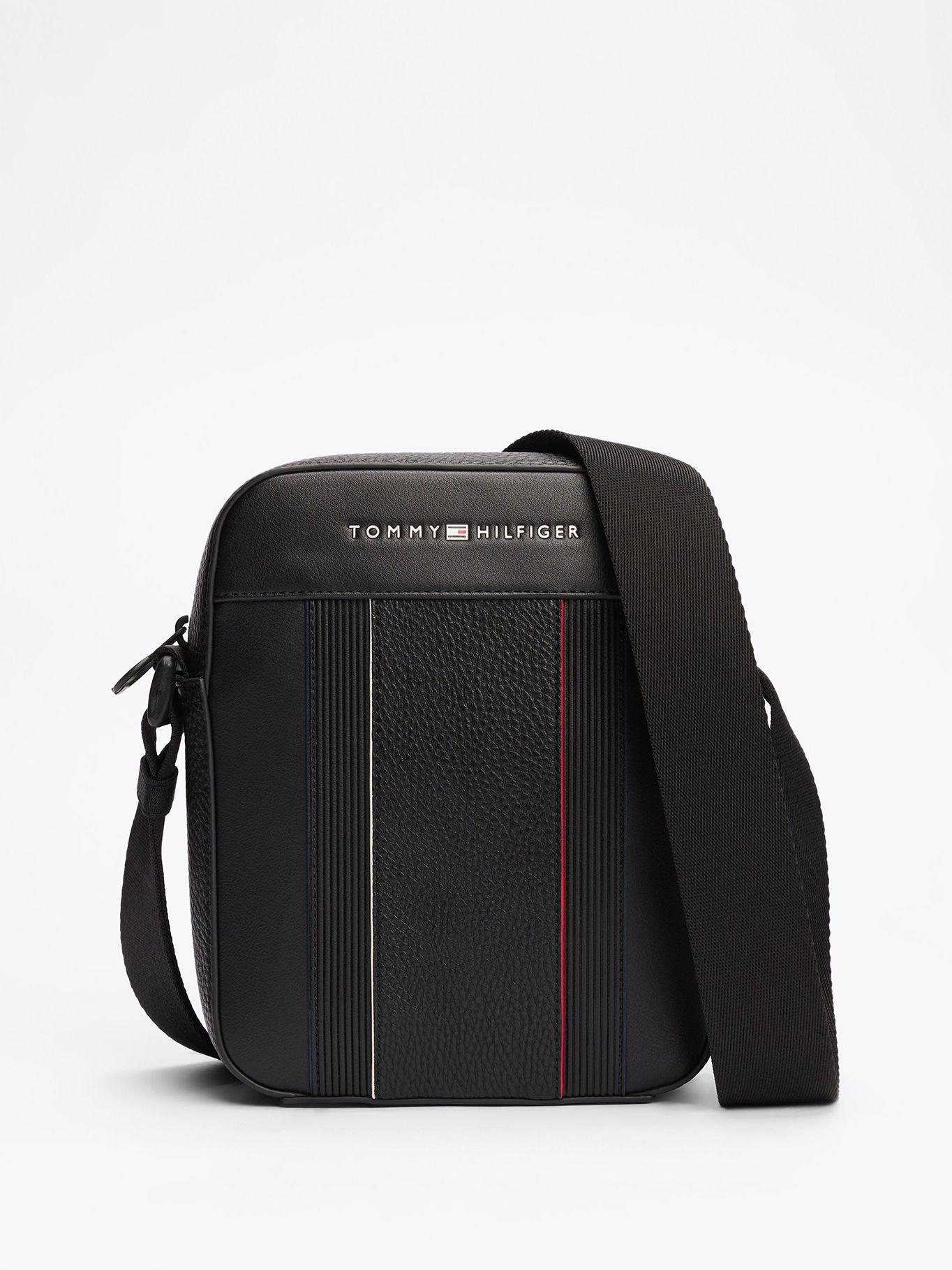 Bolso Reporter Foundation Con Logo Negro Tommy Hilfiger-0