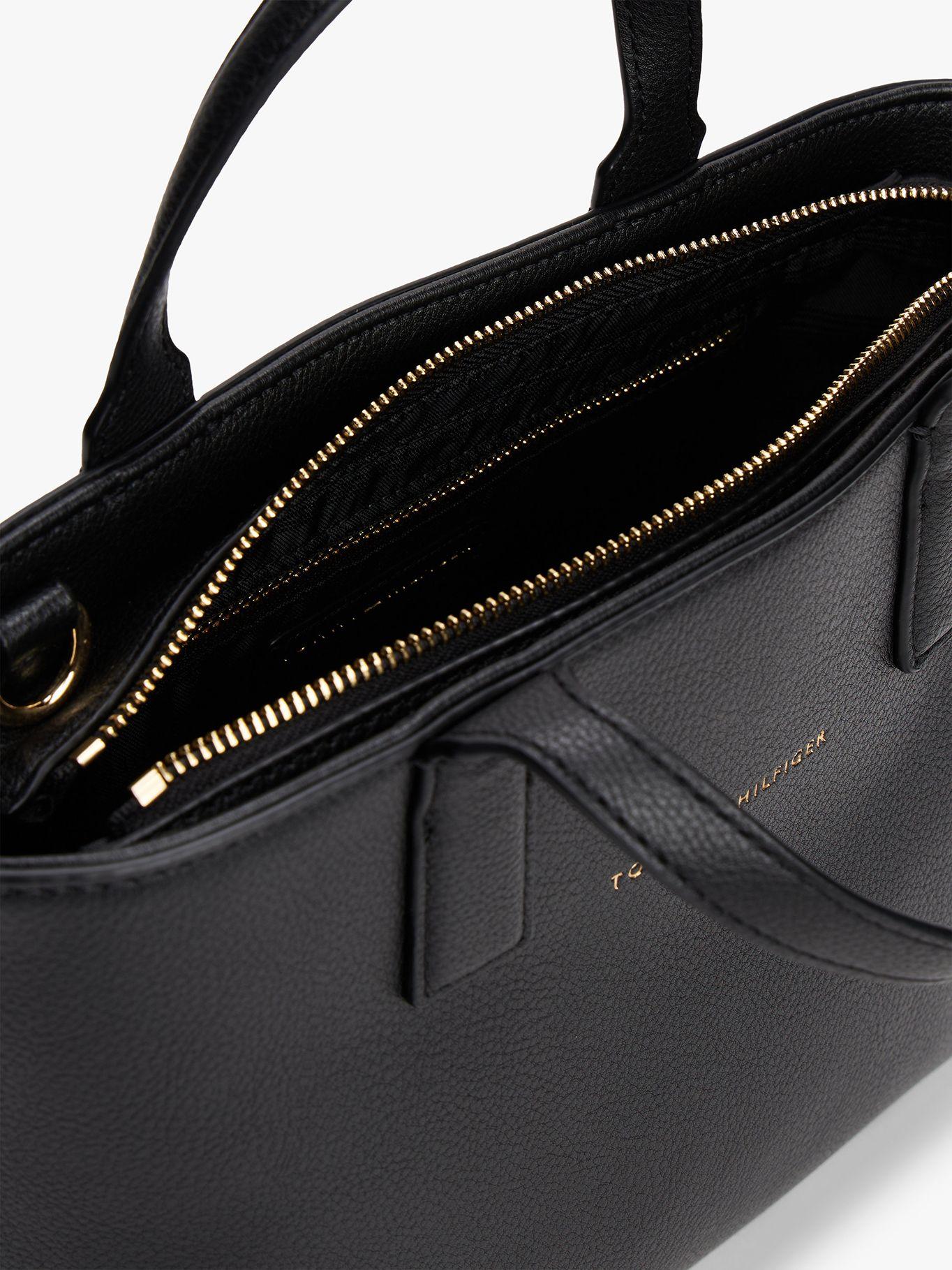 Tote Con Bandolera Textil Negro Tommy Hilfiger-3