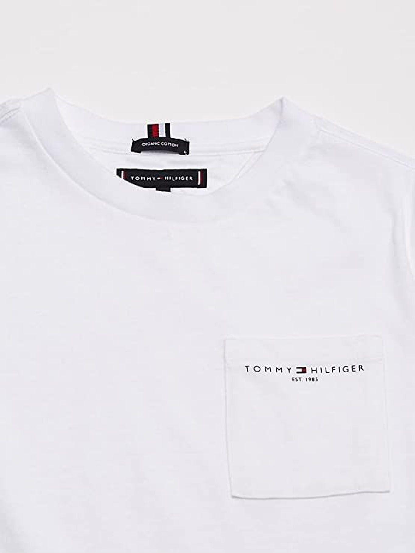 Polera Essential Con Bolsillo Blanco Tommy Hilfiger-1