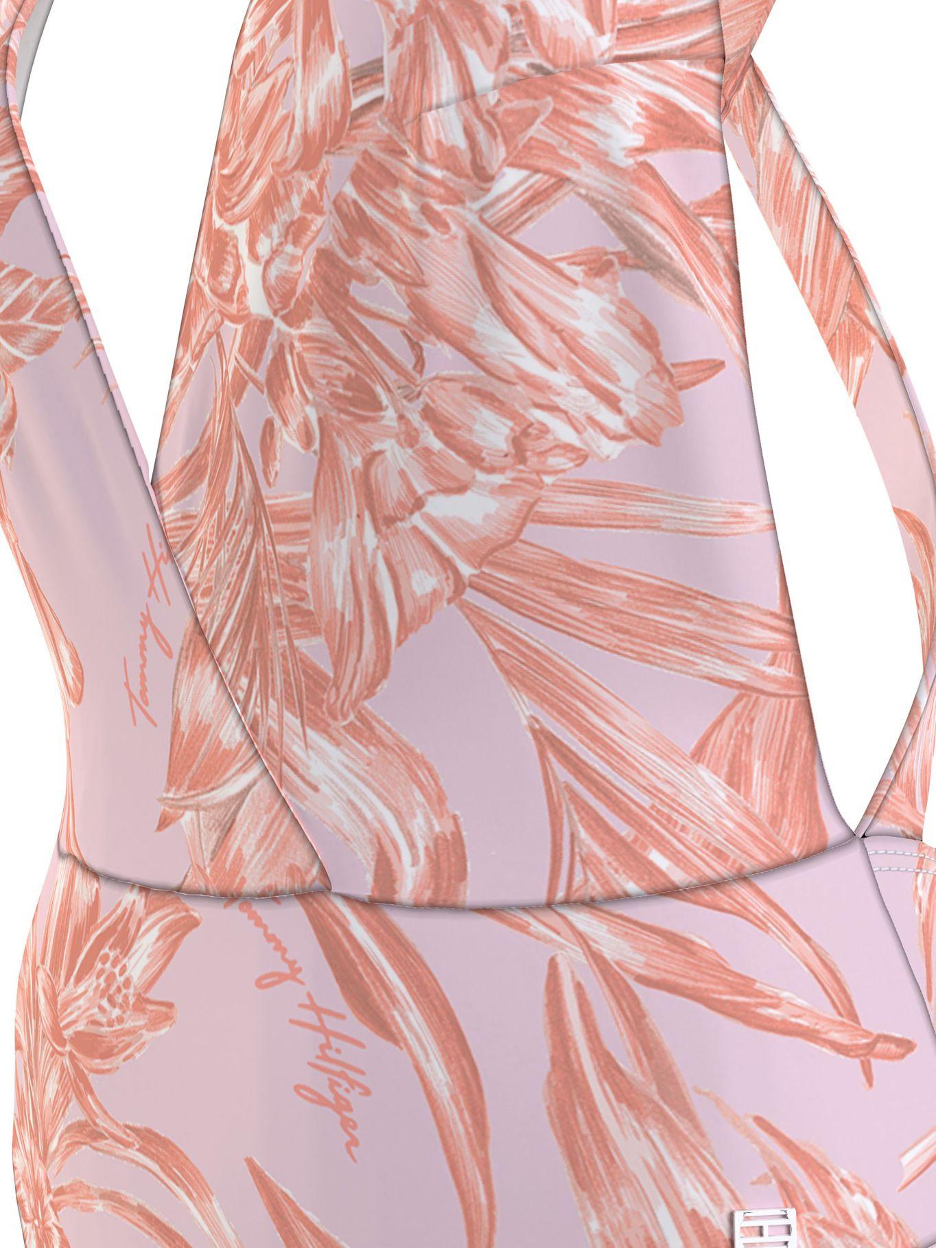 Traje De Baño Tropical Print Damasco Tommy Hilfiger-4