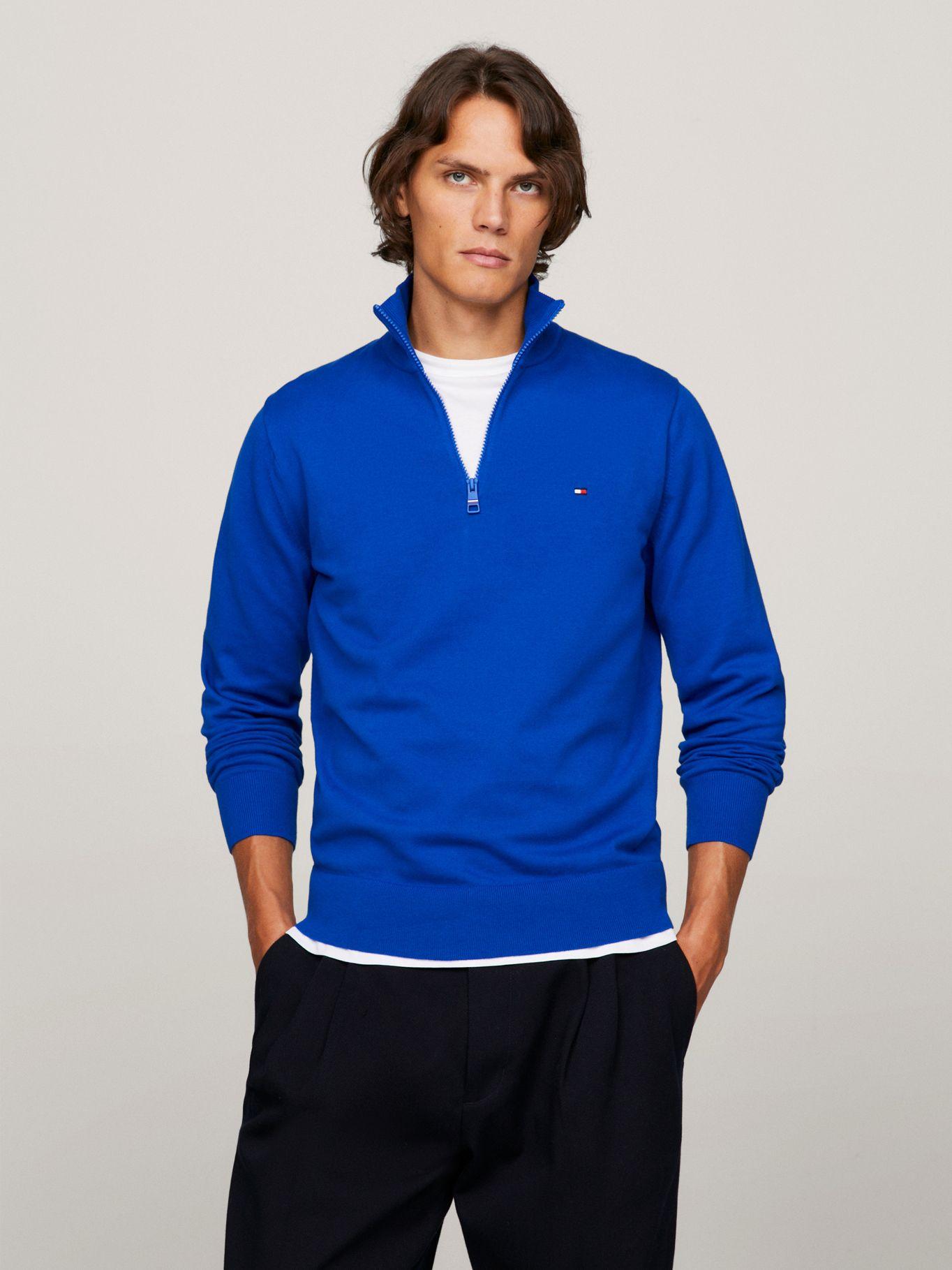 SWEATER COLECCIÓN 1985 CIERRE AZUL C66 TOMMY HILFIGER-0