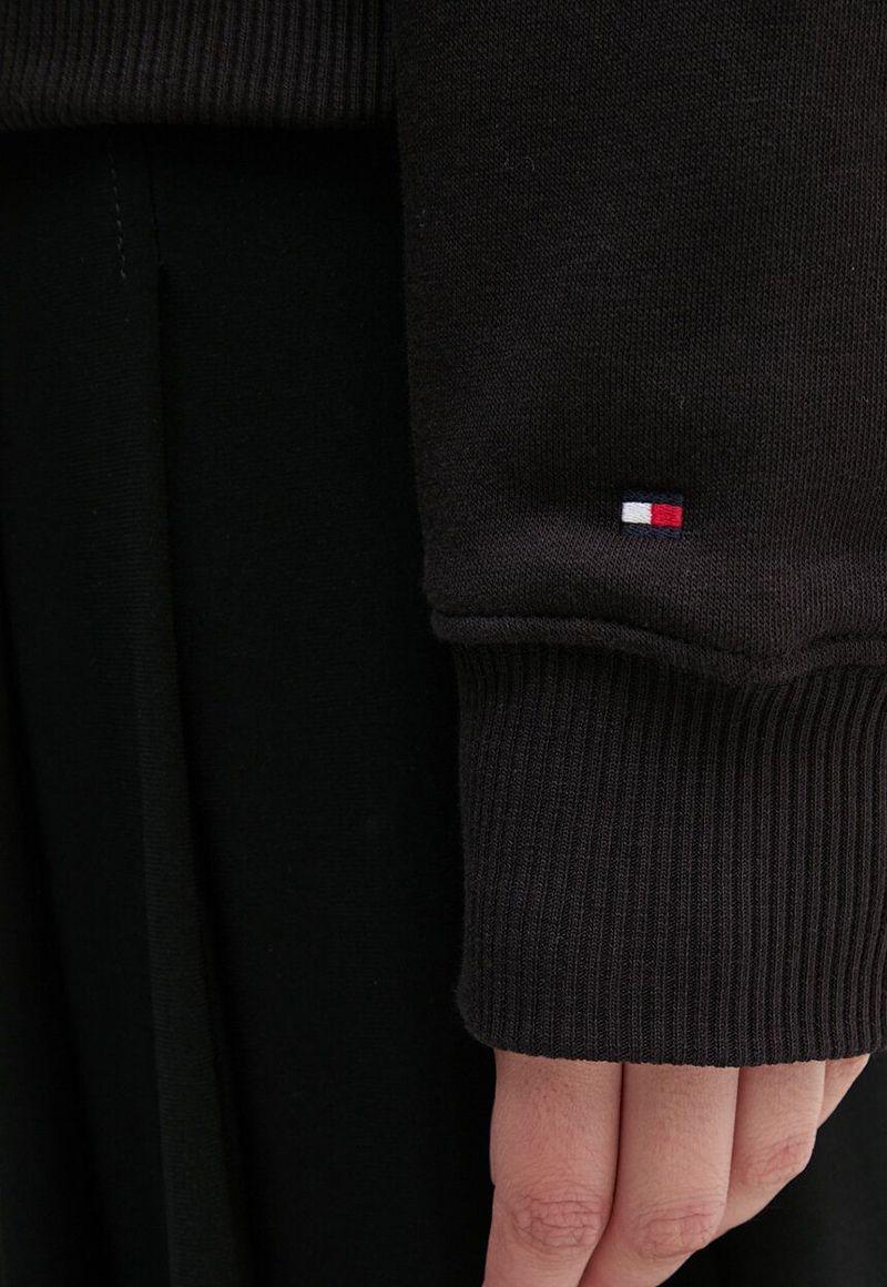 Polerón Hoodie Logo Bordado Negro Tommy Hilfiger-4