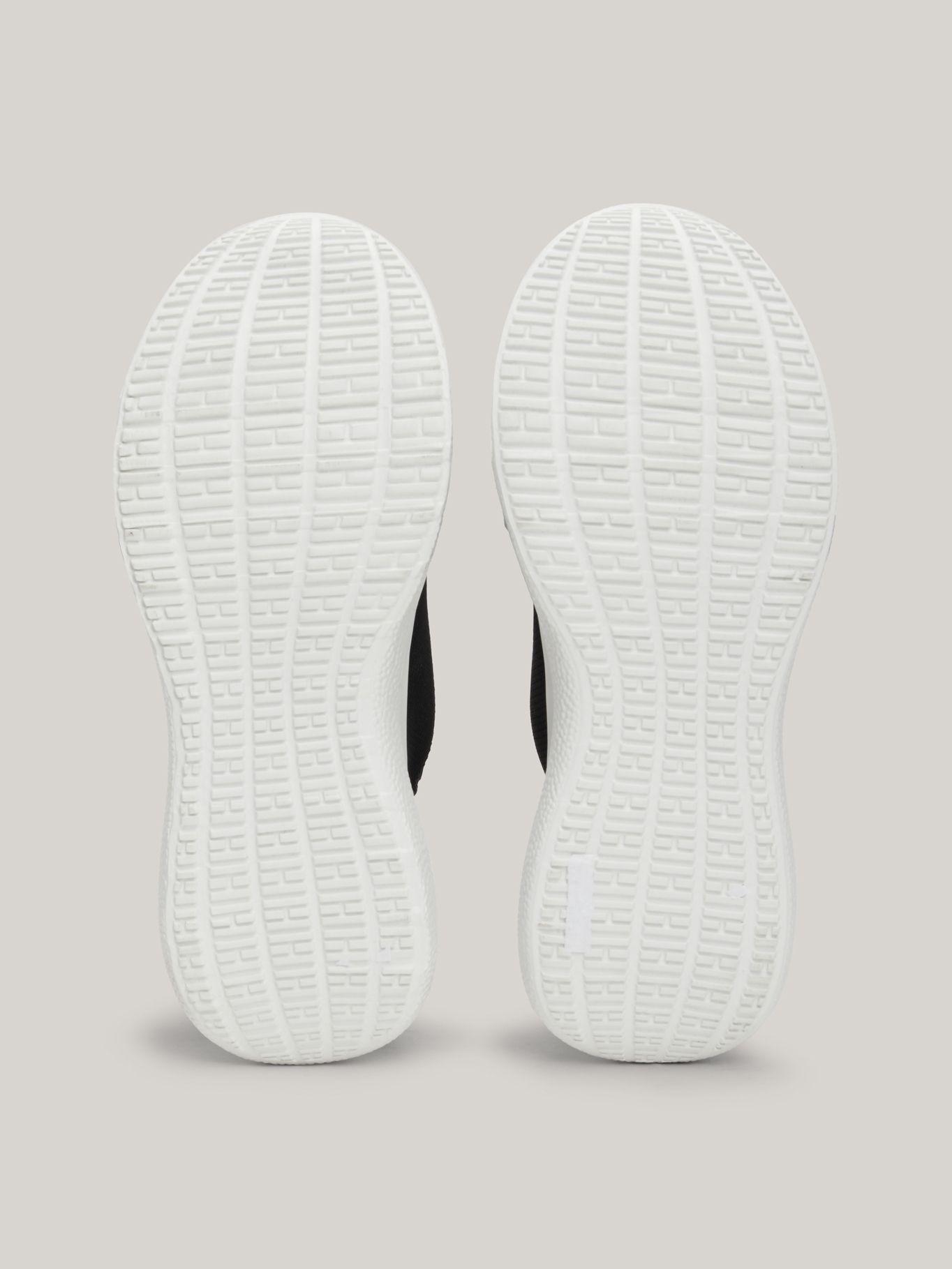 Zapatillas Running De Punto Negro Tommy Hilfiger-3