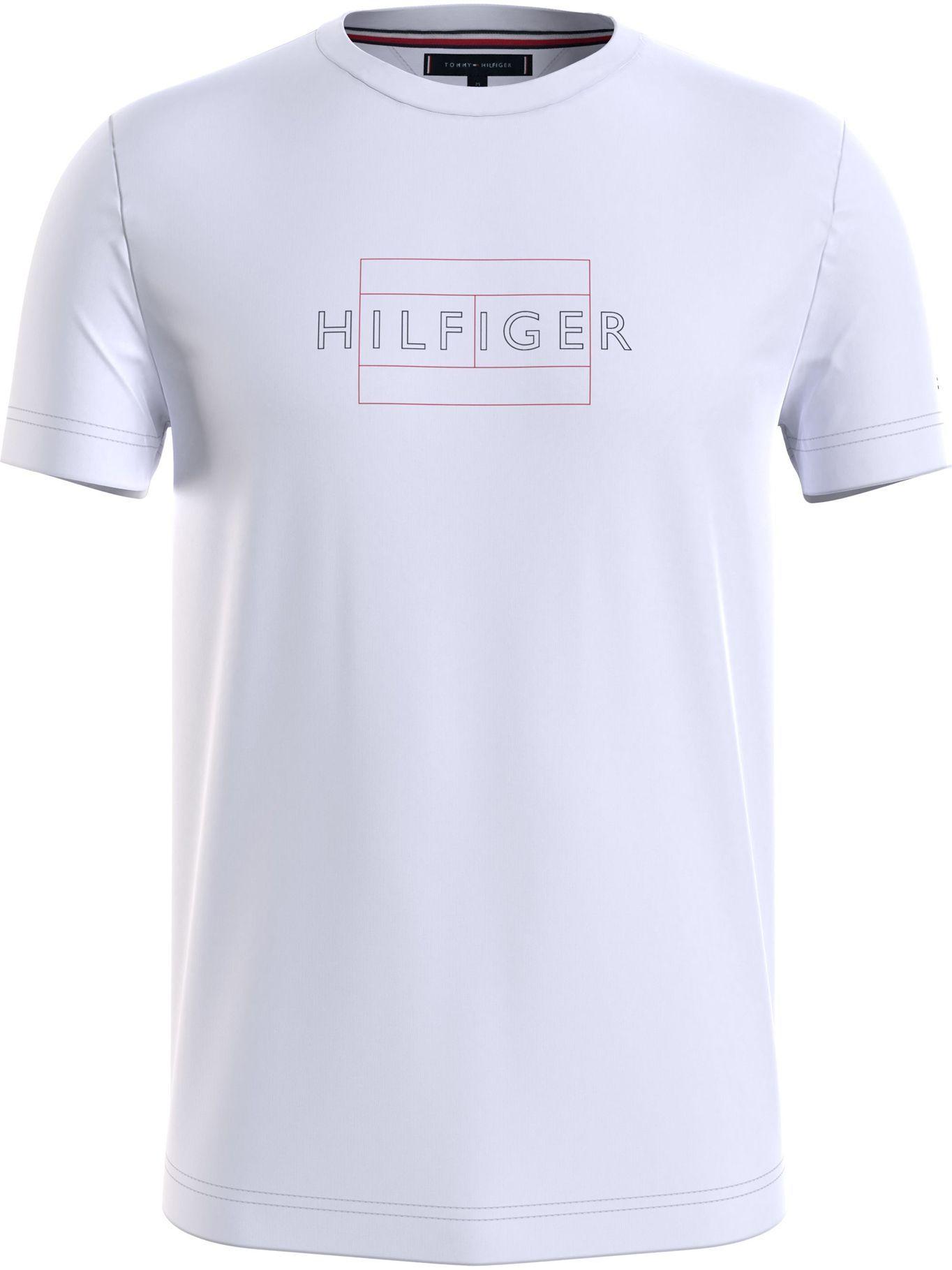 Polera Organic Cotton Con Logo Blanco Tommy Hilfiger-0