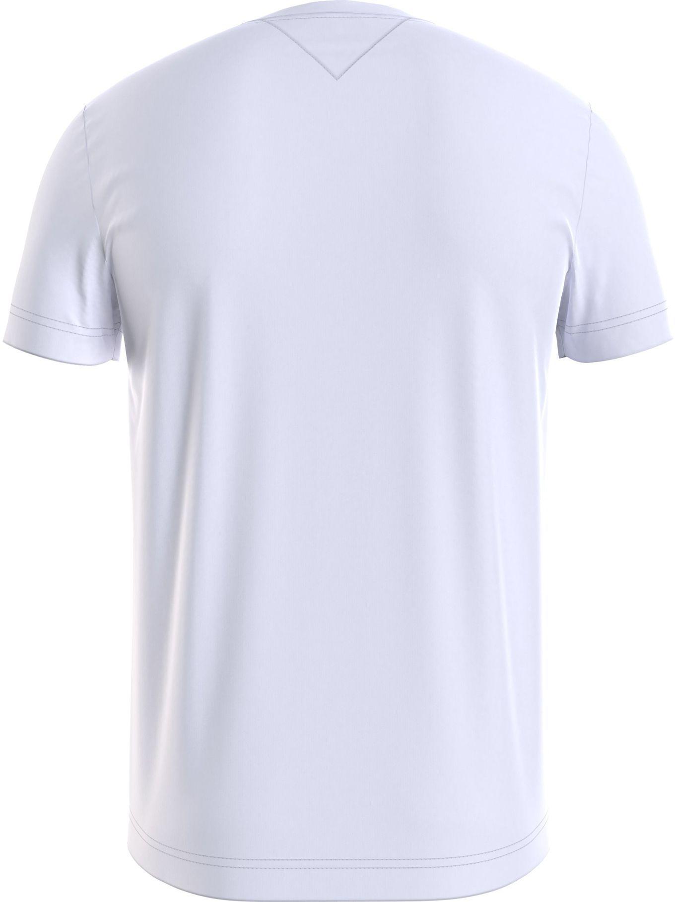 Polera Organic Cotton Con Logo Blanco Tommy Hilfiger-1