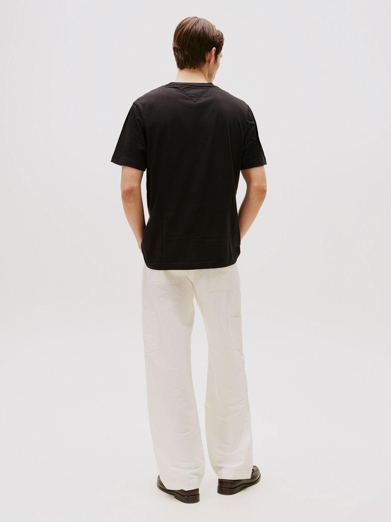 Polera Essential Solid Regular Fit Negro Tommy Hilfiger-2