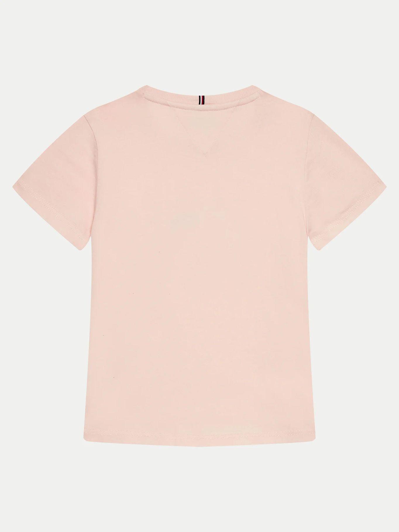 Polera Niña Con Logo Nyc Rosado Tommy Hilfiger-1