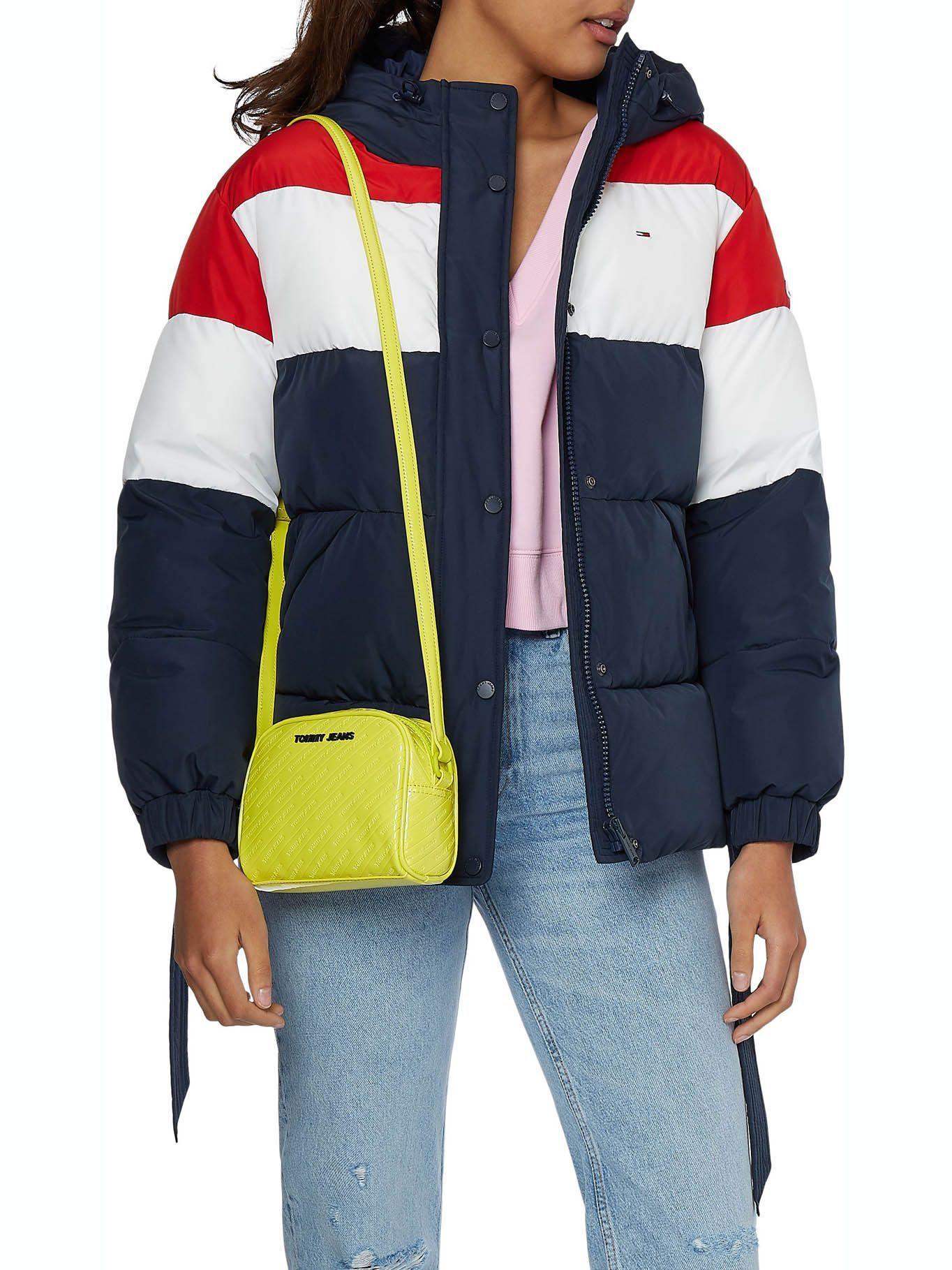 Bandolera de charol Amarillo Tommy Hilfiger M2-2