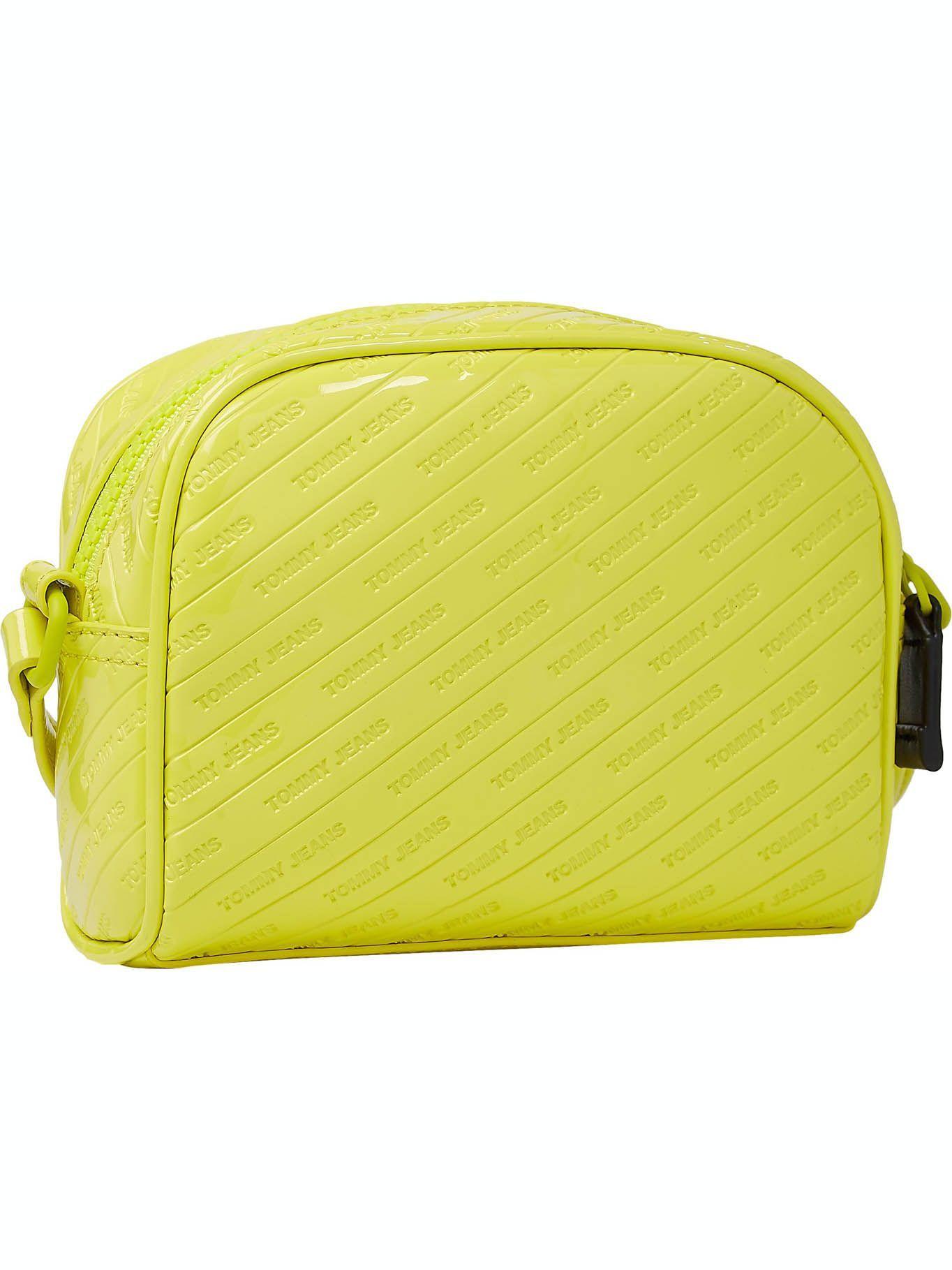 Bandolera de charol Amarillo Tommy Hilfiger M2-1
