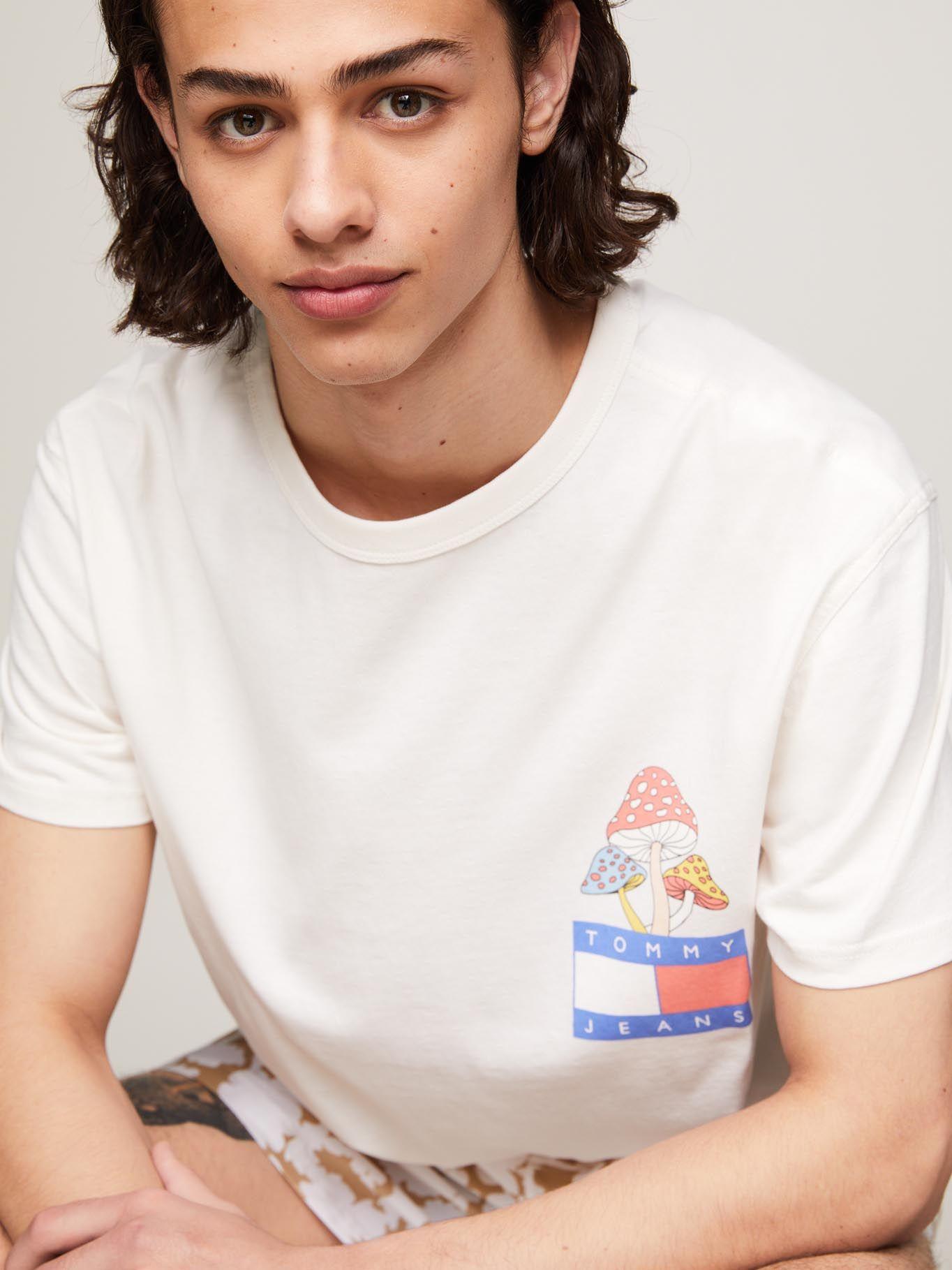 Polera Novelty Graphic Hombre Blanco Tommy Hilfiger-3
