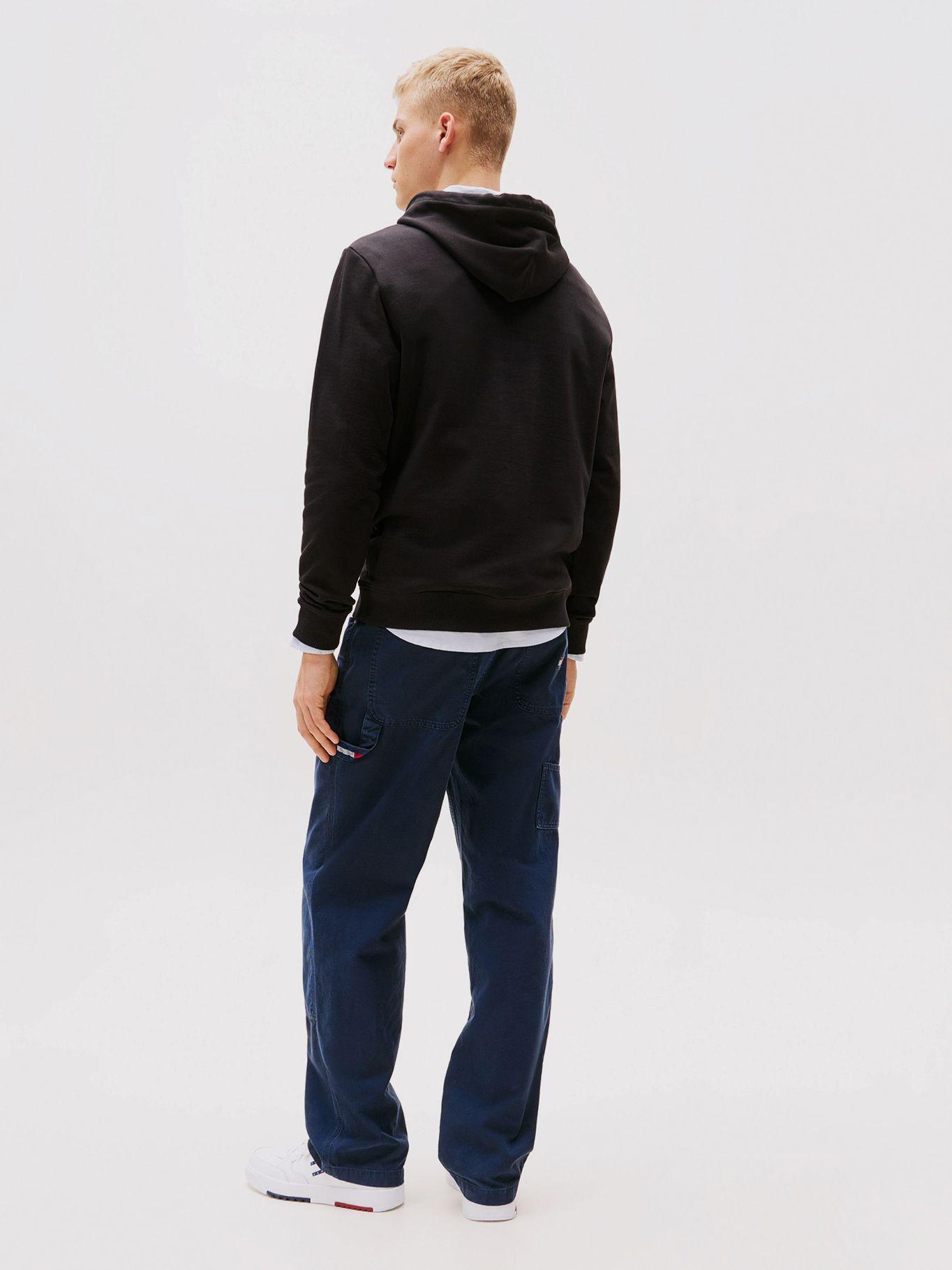 Polerón Hoodie Entry Graphic Logo Negro Tommy Jeans-2
