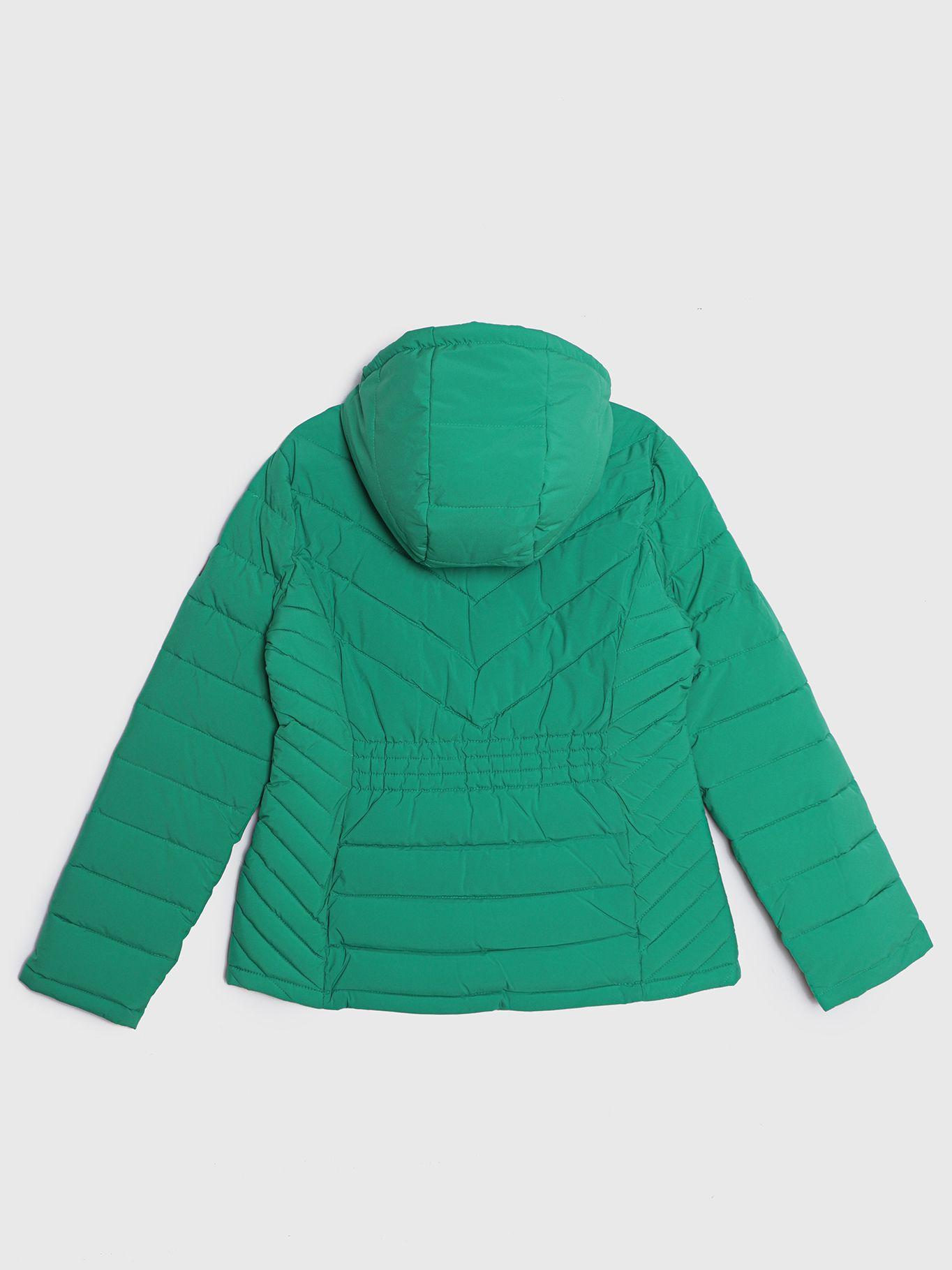 Parka Packable Essential Logo Verde Tommy Hilfiger-1