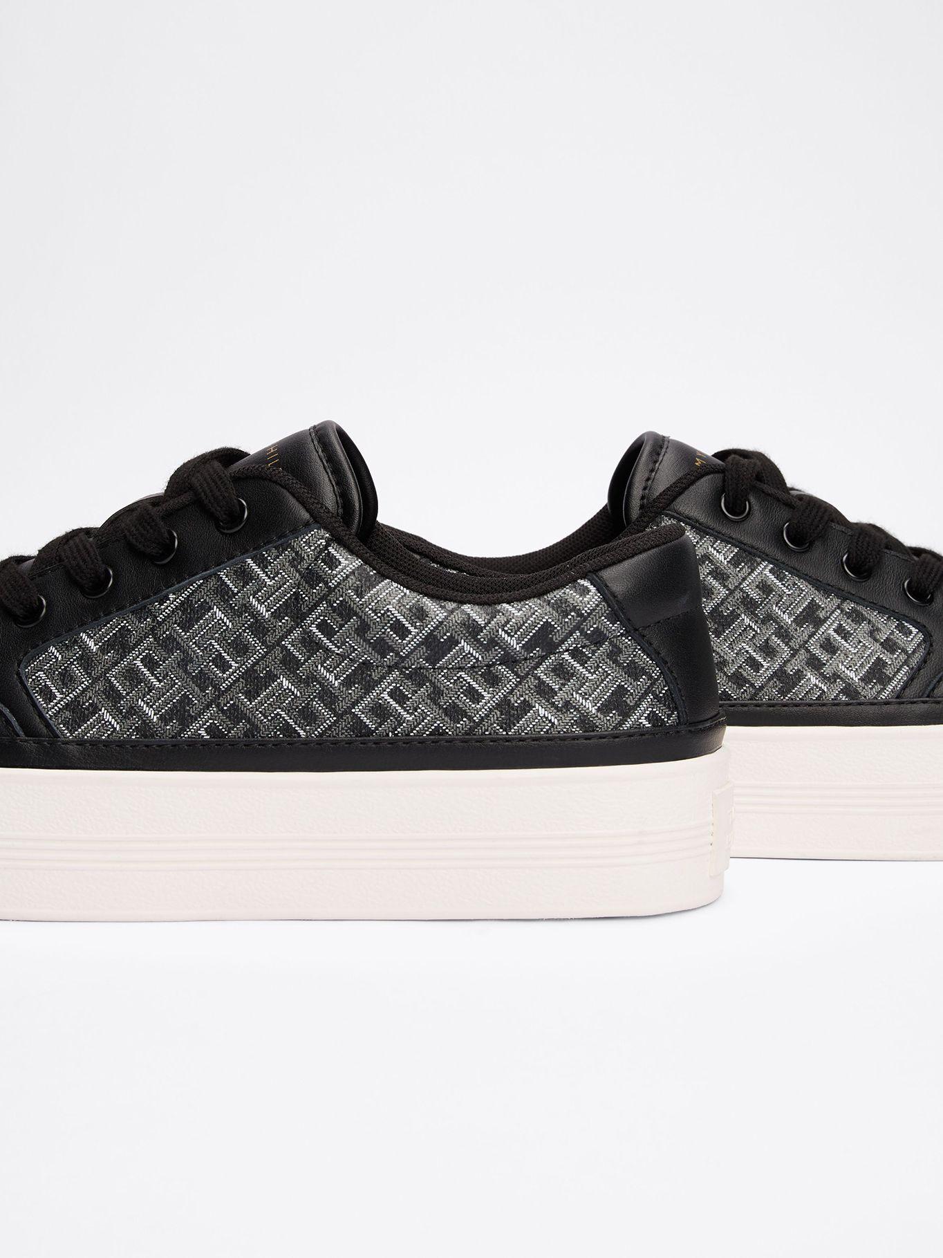 Zapatillas Icon Court Flag Monogram Negro Tommy Hilfiger-6