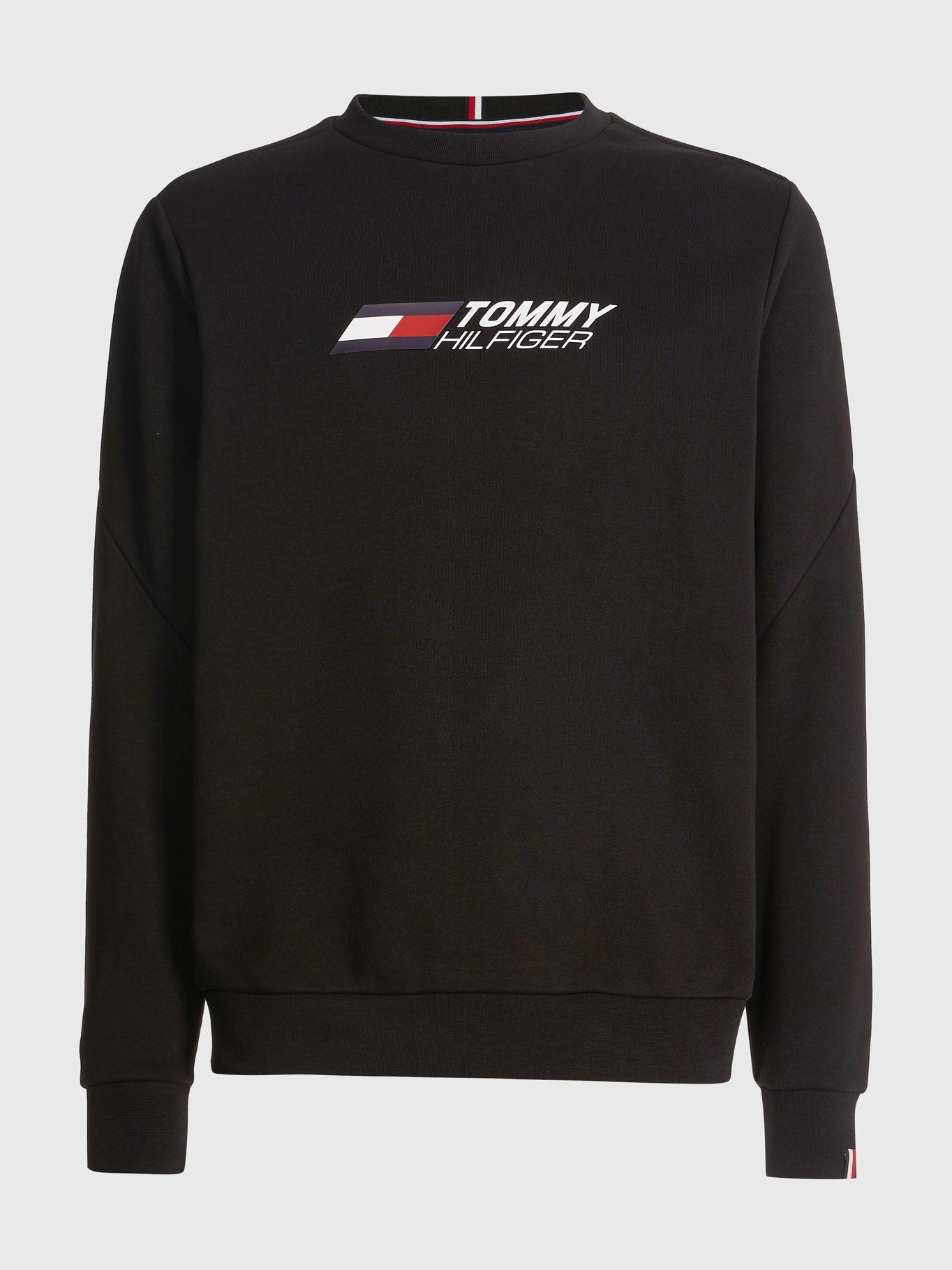 Polerón Sport Essential Negro Tommy Hilfiger-1