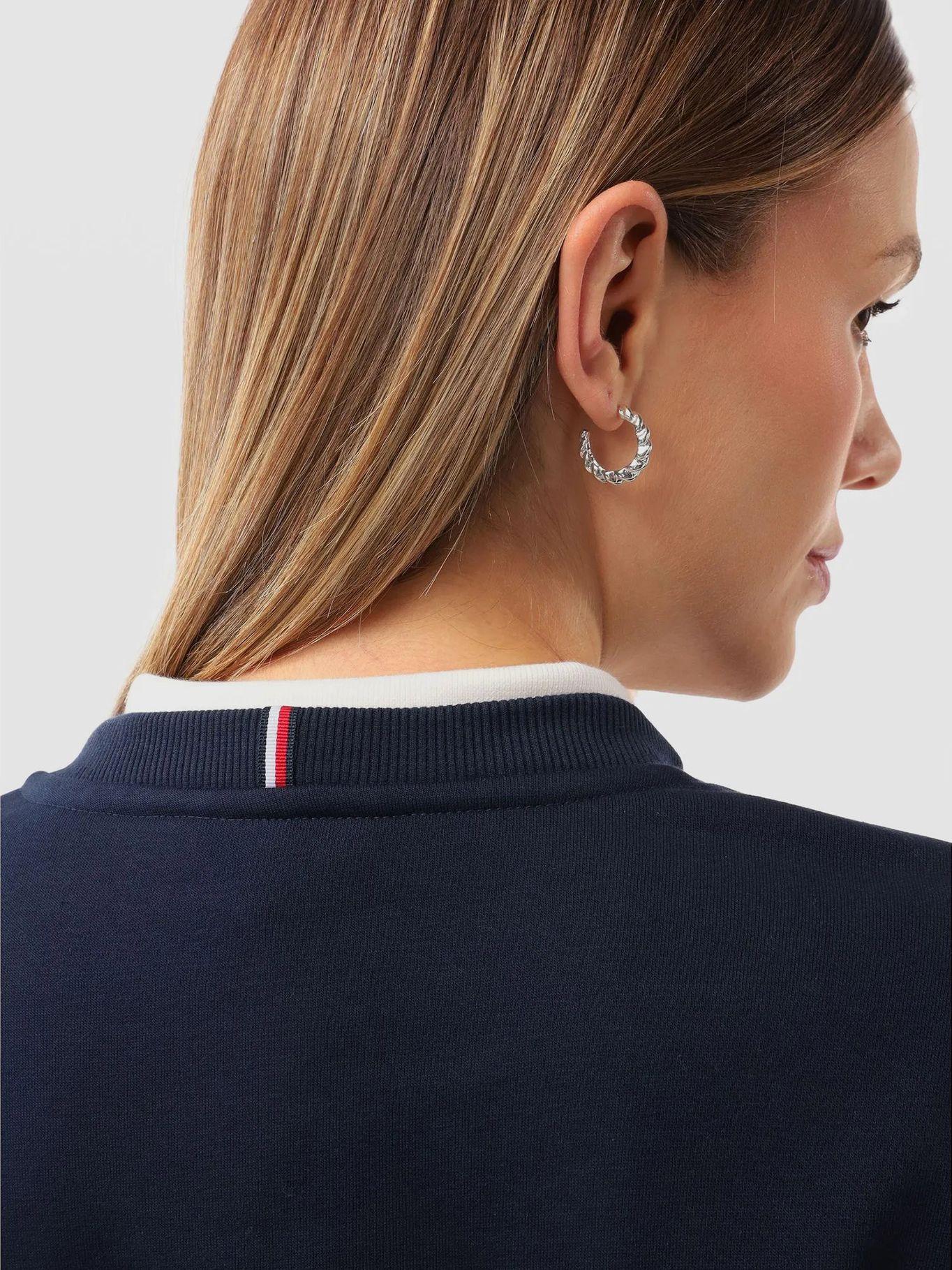 Polerón De Logos Gráfico Azul Tommy Hilfiger-4
