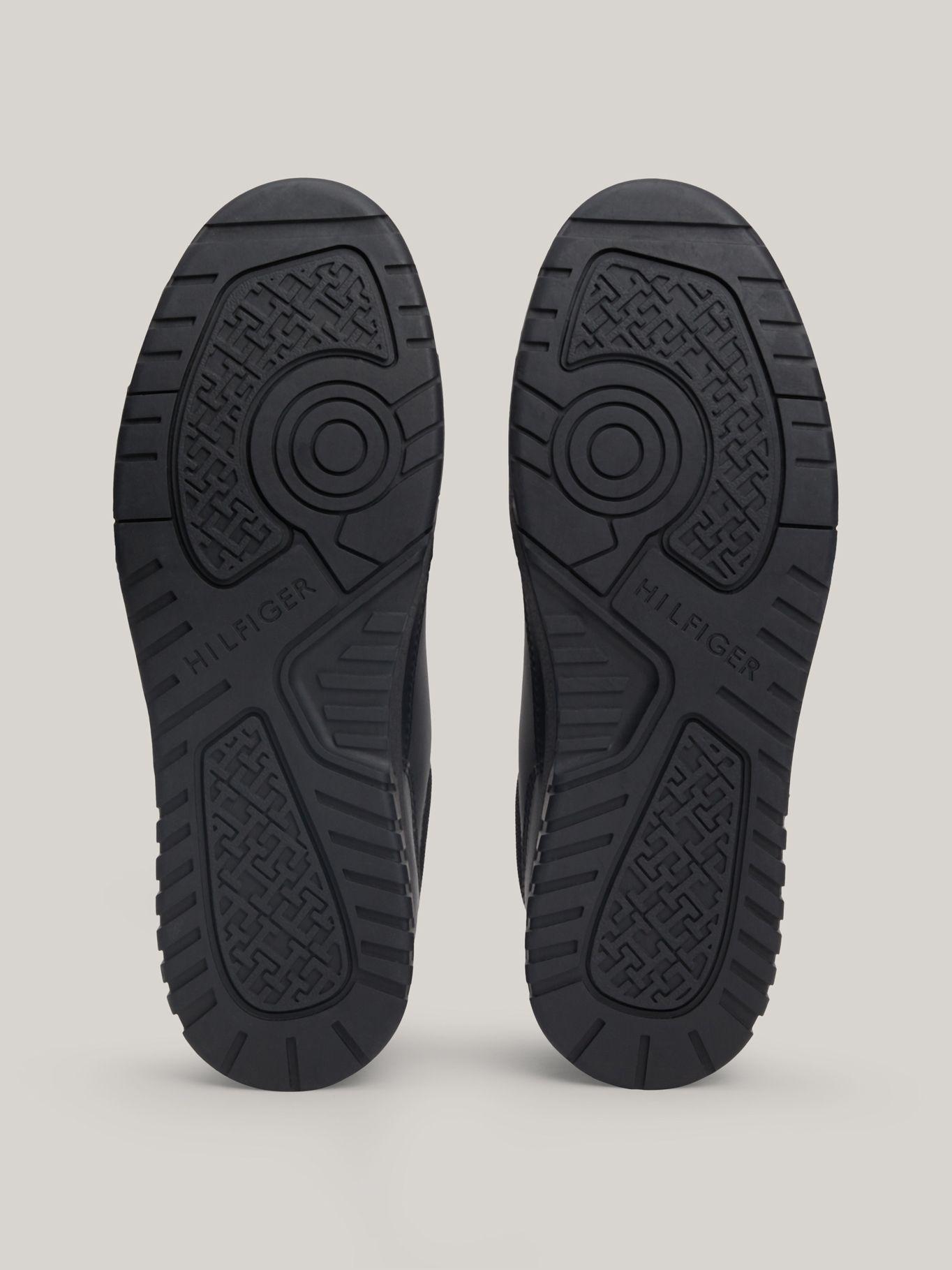 Zapatillas Essential De Cuero Negro Tommy Hilfiger-3