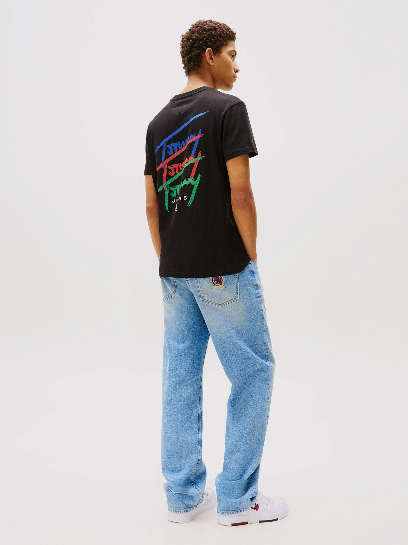 Polera Twisted Signature Negro Tommy Jeans-2