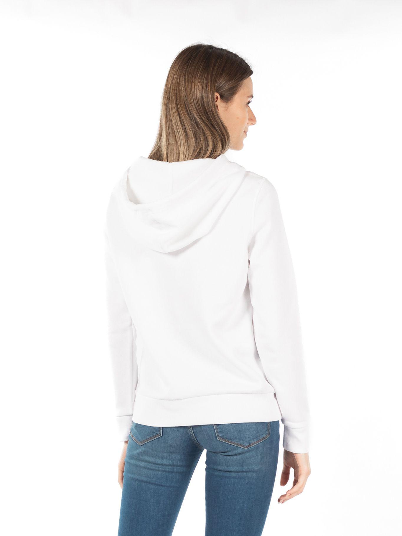 Polerón Hoodie Global Logo Blanco Tommy Hilfiger-2